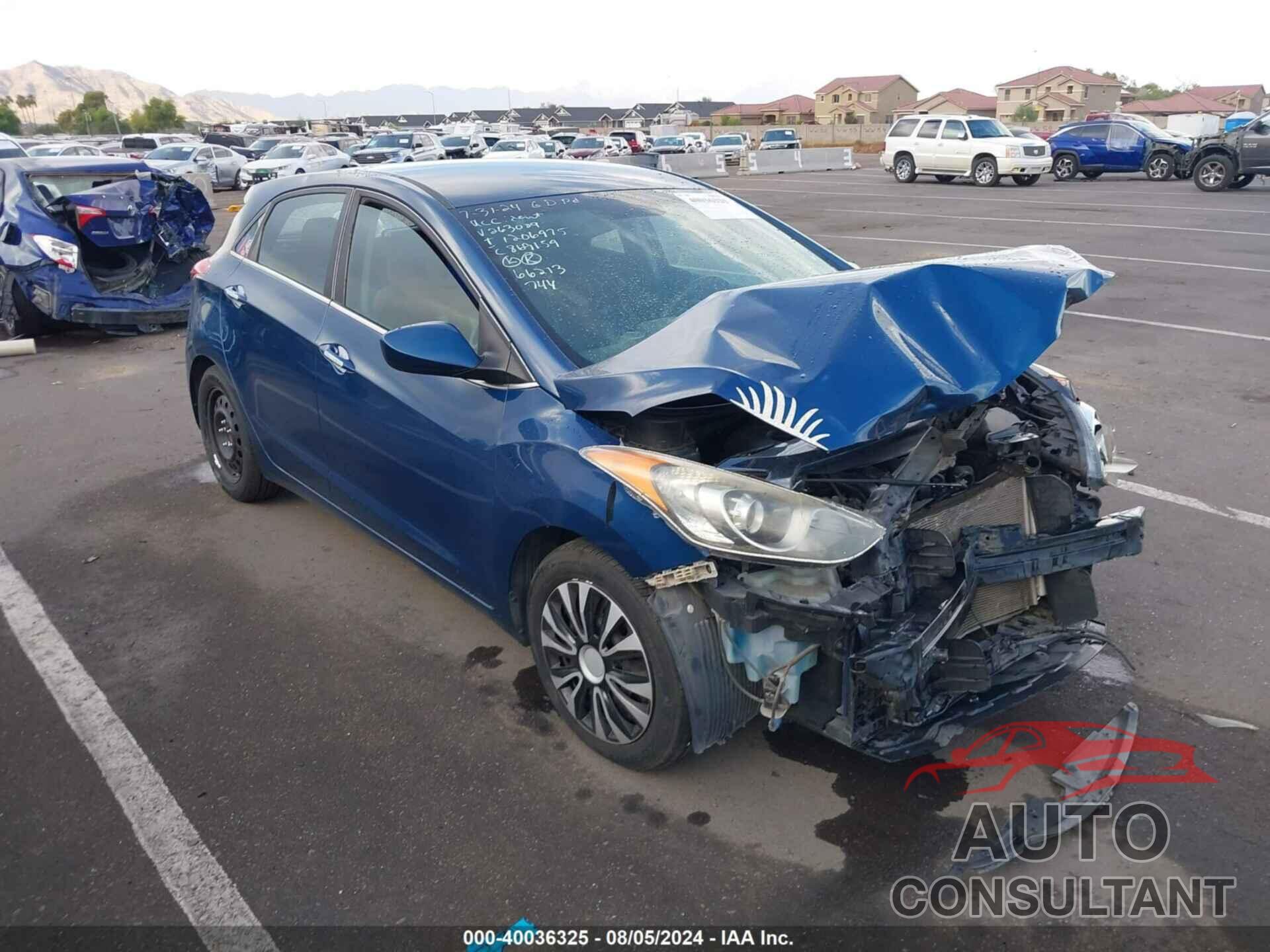 HYUNDAI ELANTRA GT 2016 - KMHD35LH7GU263009