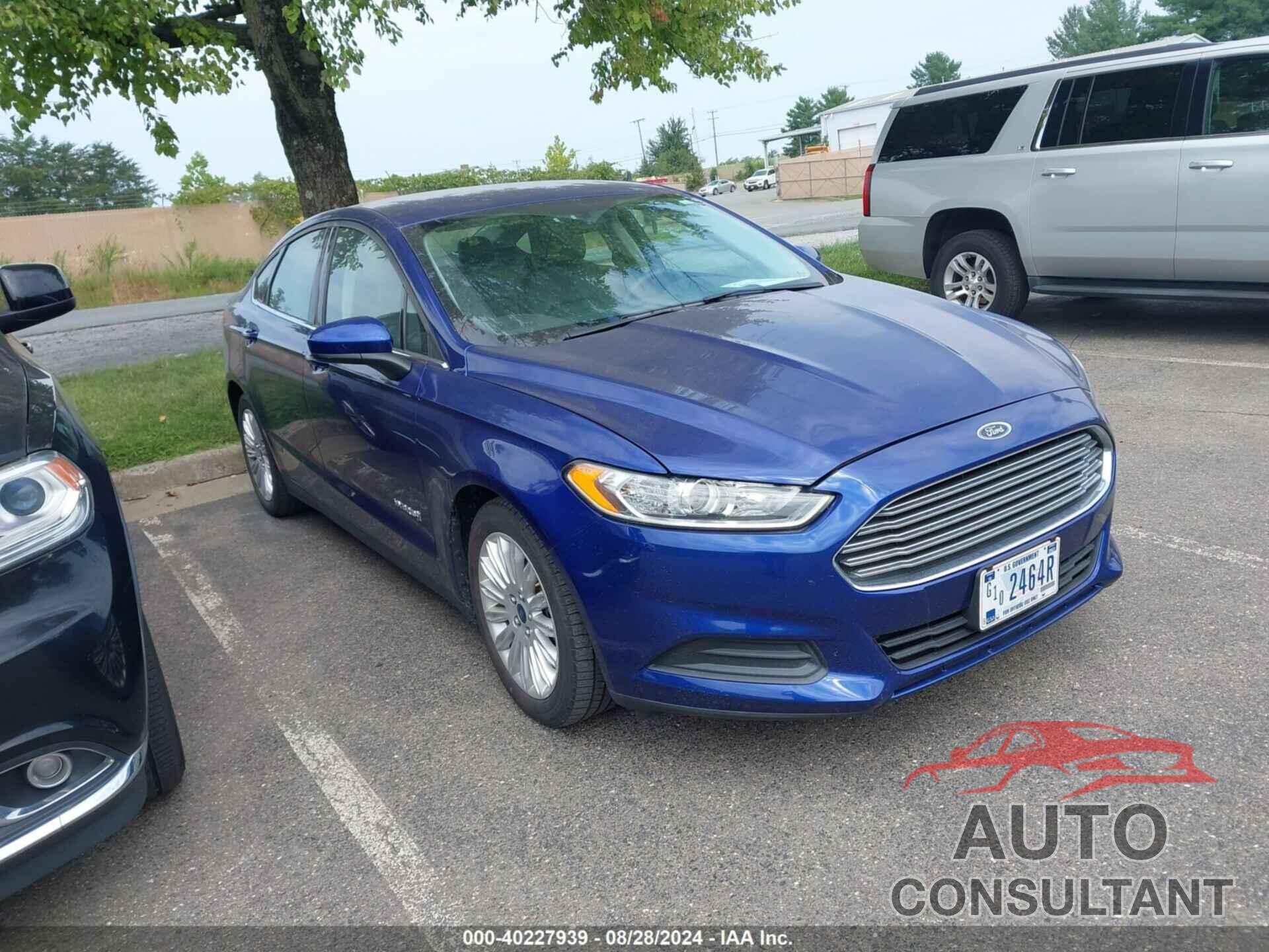 FORD FUSION HYBRID 2016 - 3FA6P0UU7GR200912