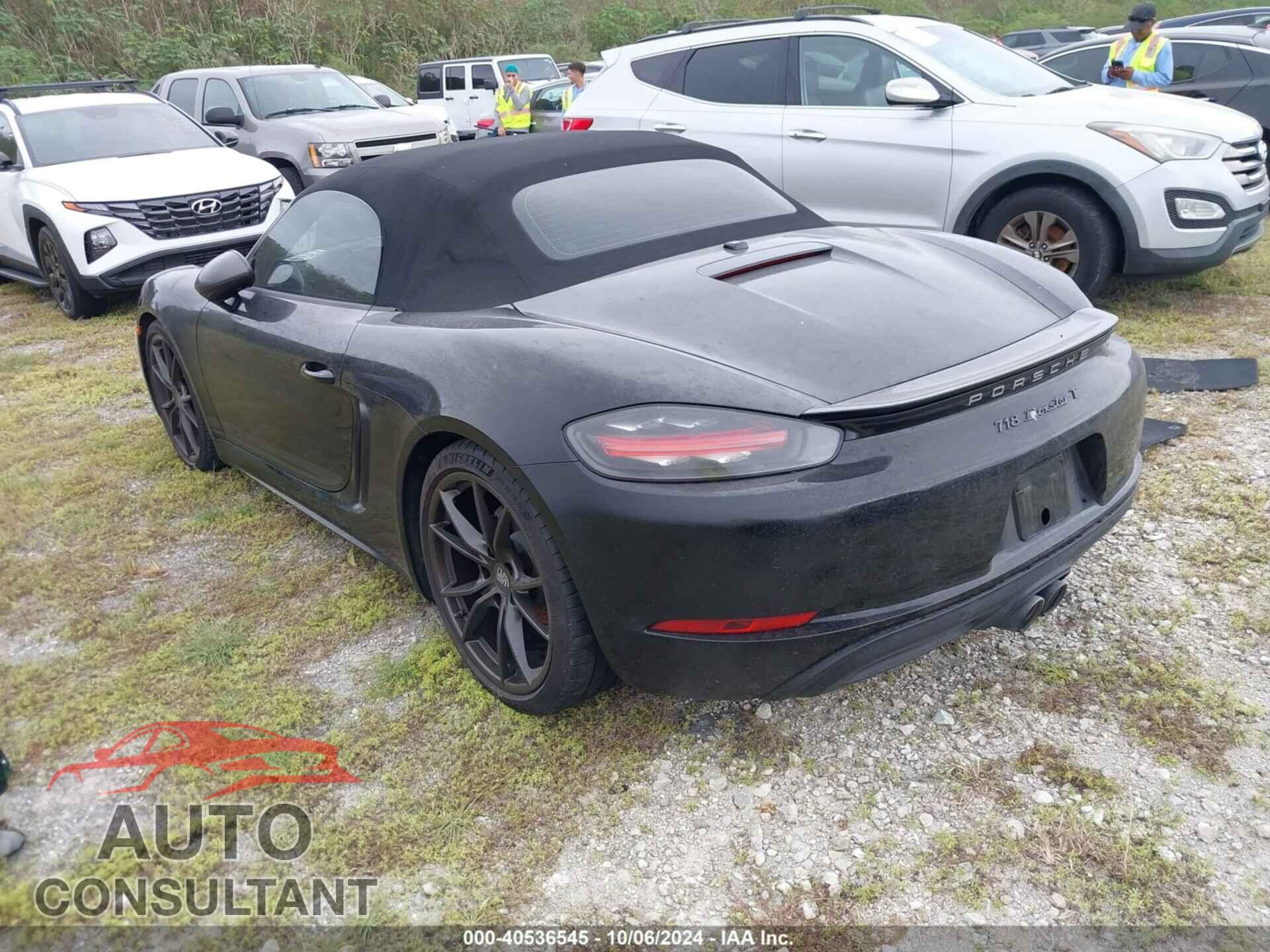 PORSCHE BOXSTER 2021 - WP0CA2A89MS210570