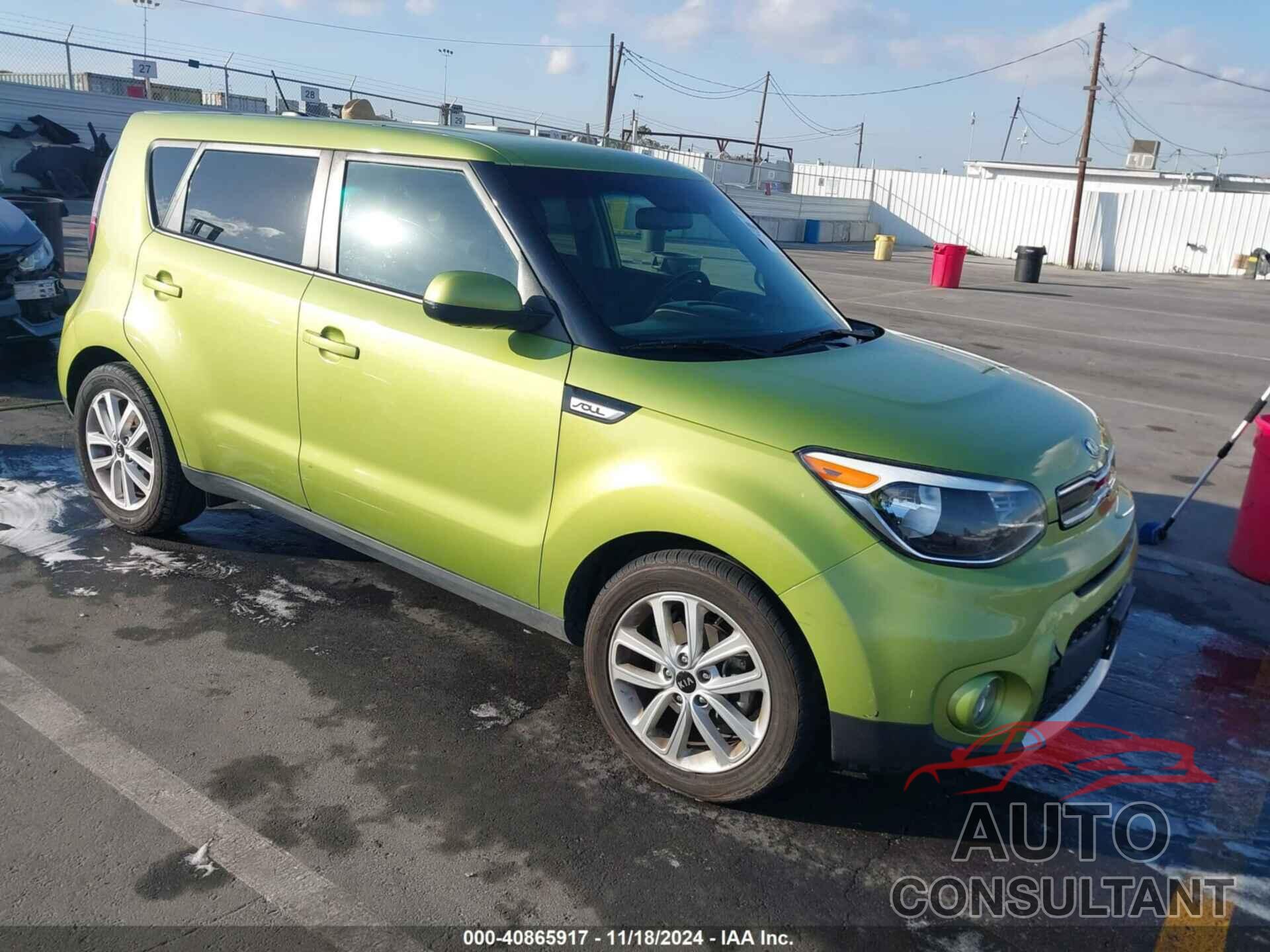 KIA SOUL 2018 - KNDJP3A5XJ7891113