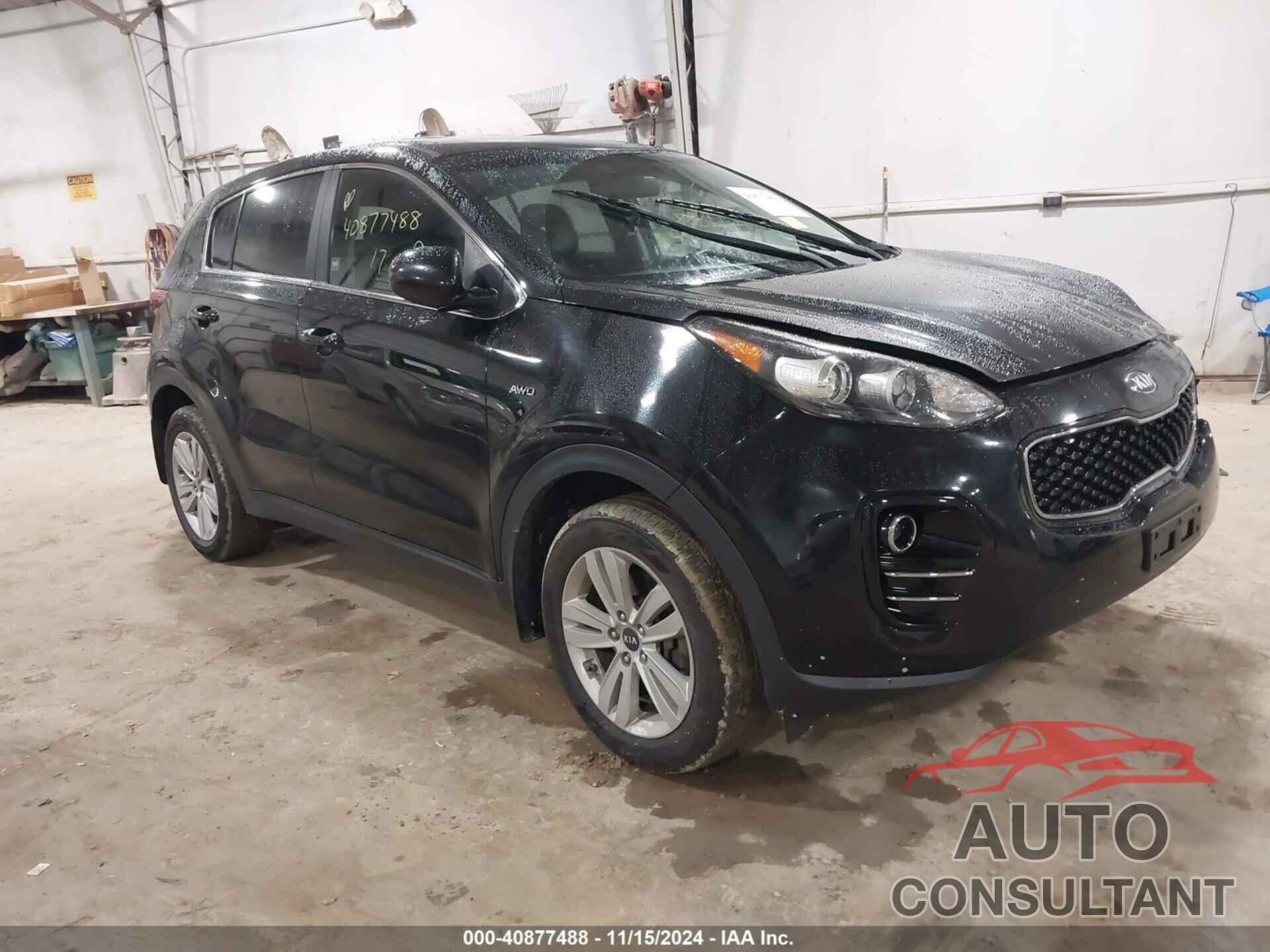 KIA SPORTAGE 2017 - KNDPMCAC8H7295297