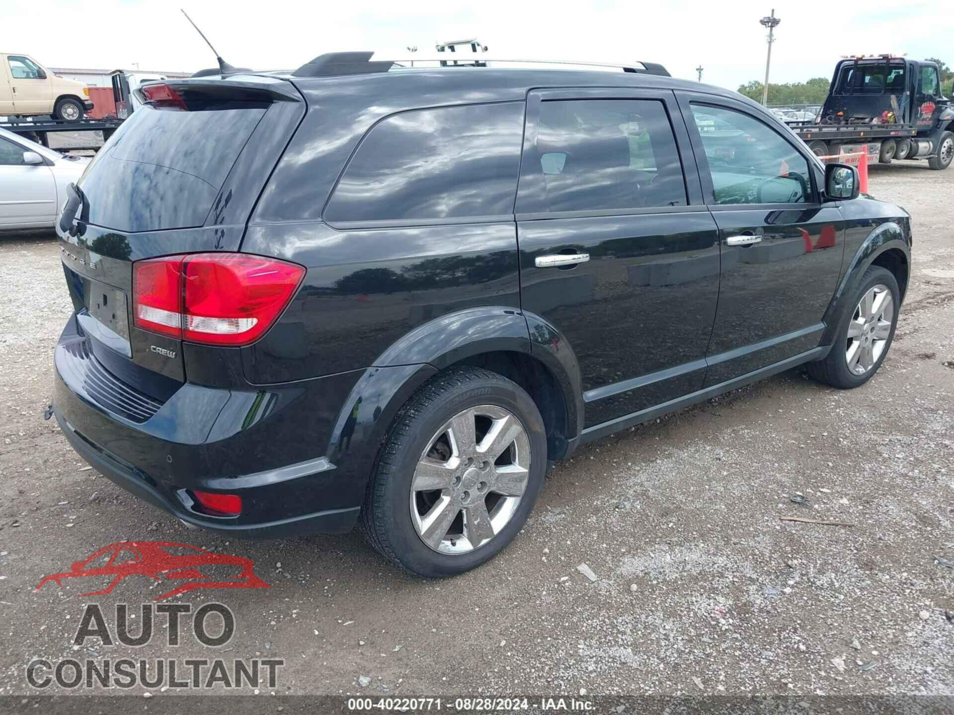 DODGE JOURNEY 2012 - 3C4PDCDG2CT243232