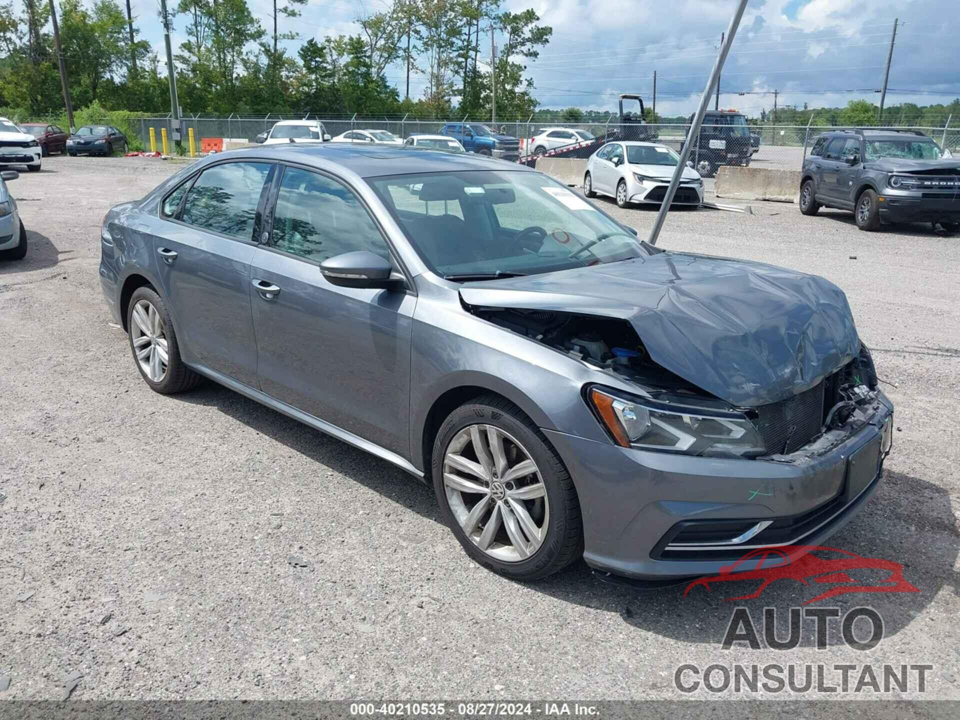 VOLKSWAGEN PASSAT 2019 - 1VWLA7A33KC013531