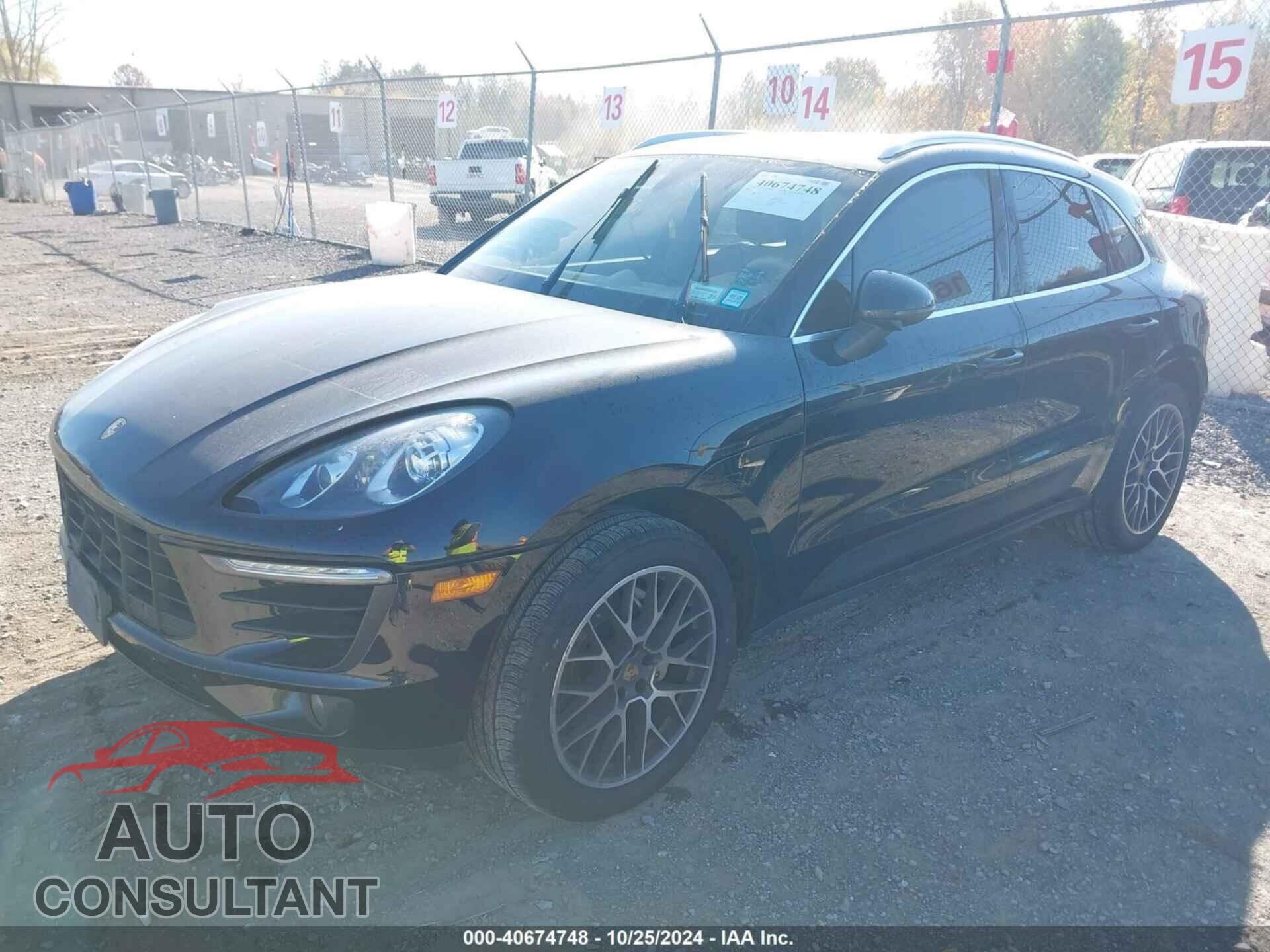 PORSCHE MACAN 2015 - WP1AB2A56FLB67716