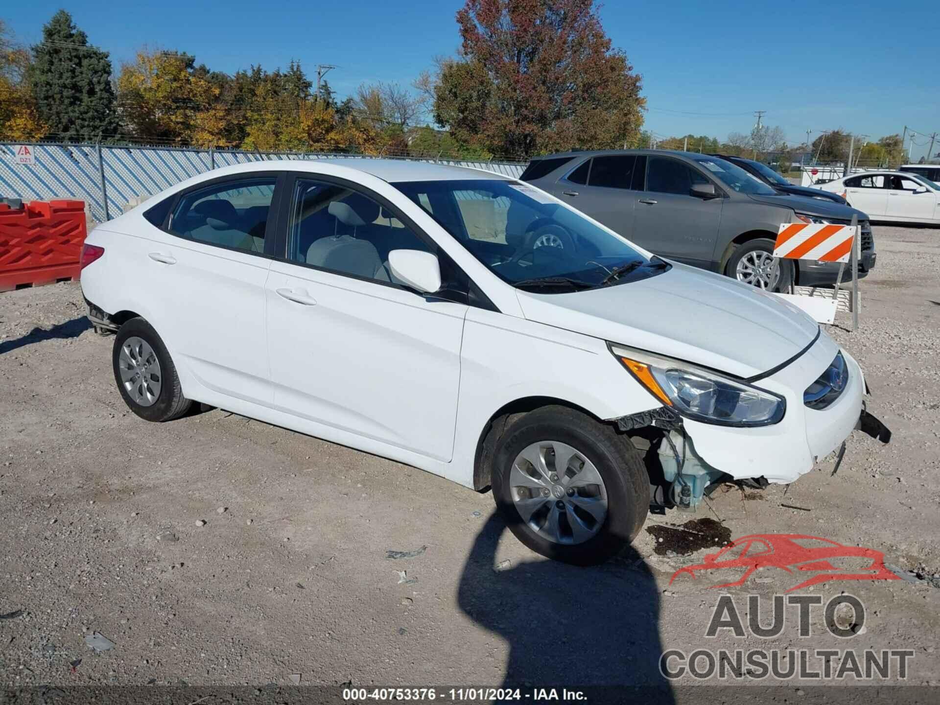 HYUNDAI ACCENT 2016 - KMHCT4AE6GU106683