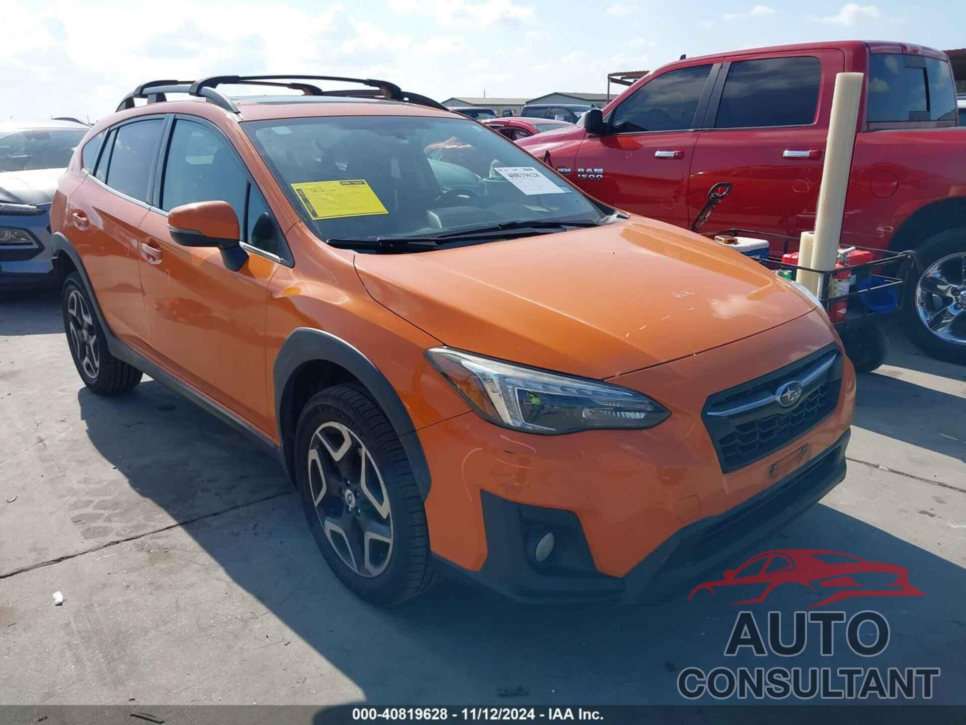 SUBARU CROSSTREK 2018 - JF2GTAMCXJ8216636