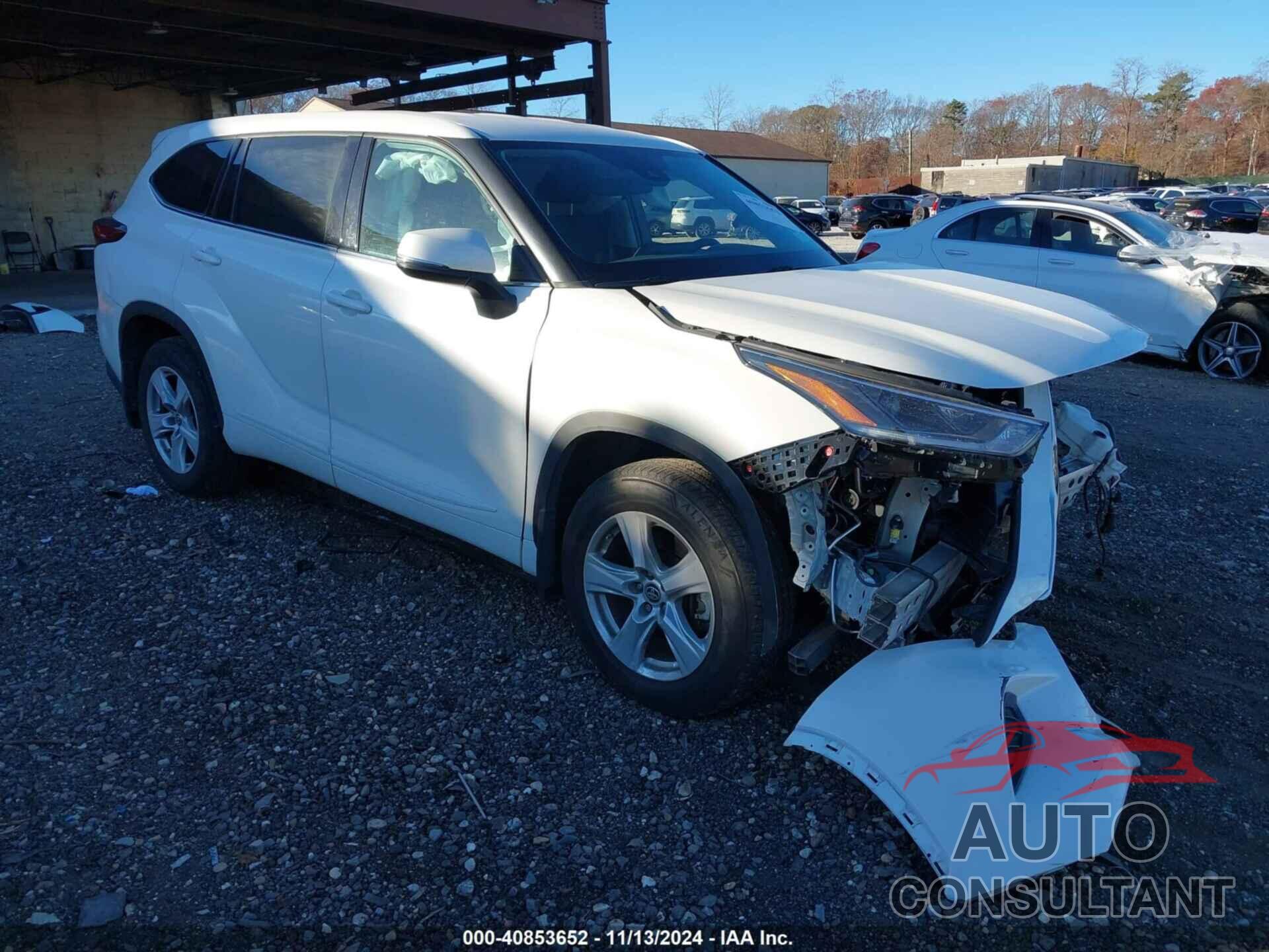 TOYOTA HIGHLANDER 2021 - 5TDCZRBH9MS537981