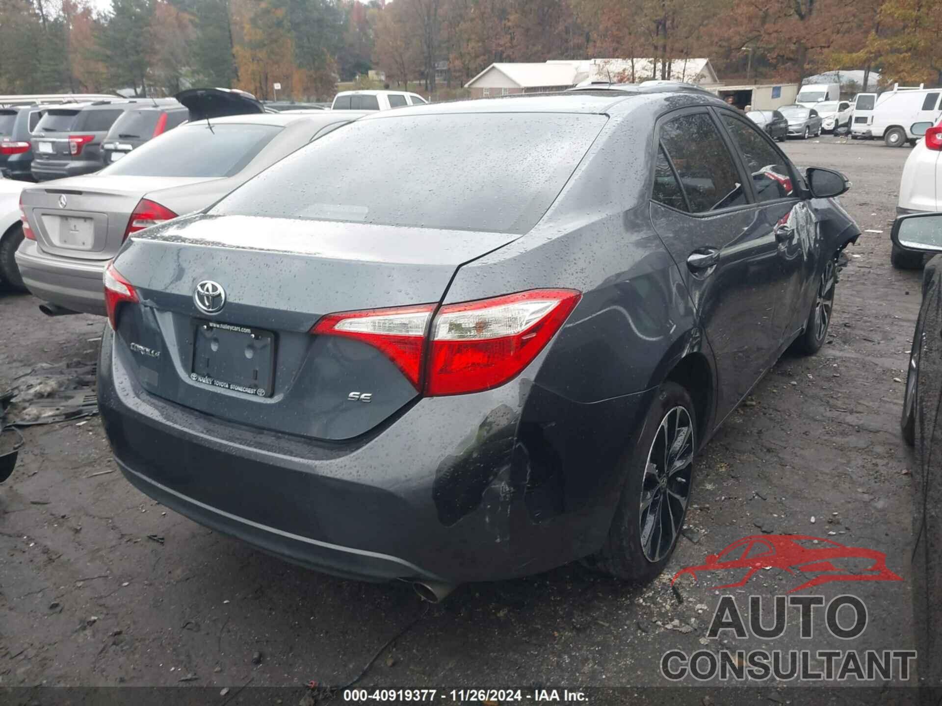 TOYOTA COROLLA 2019 - 5YFBURHE9KP931932