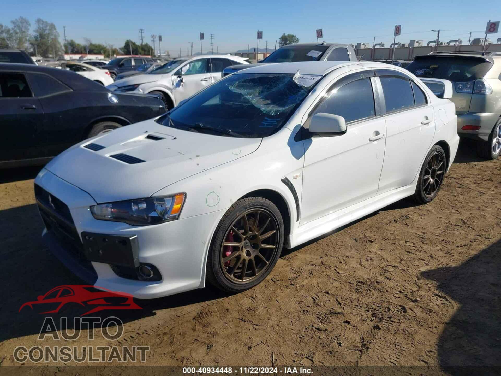 MITSUBISHI LANCER EVOLUTION 2014 - JA32W8FV1EU025173