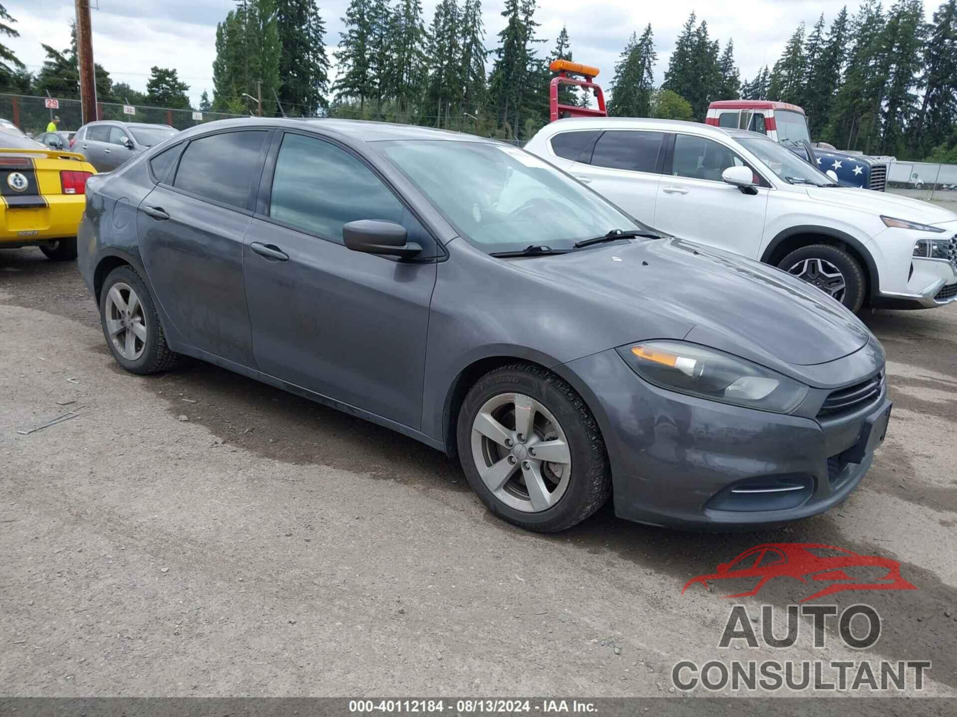 DODGE DART 2016 - 1C3CDFBA9GD609721