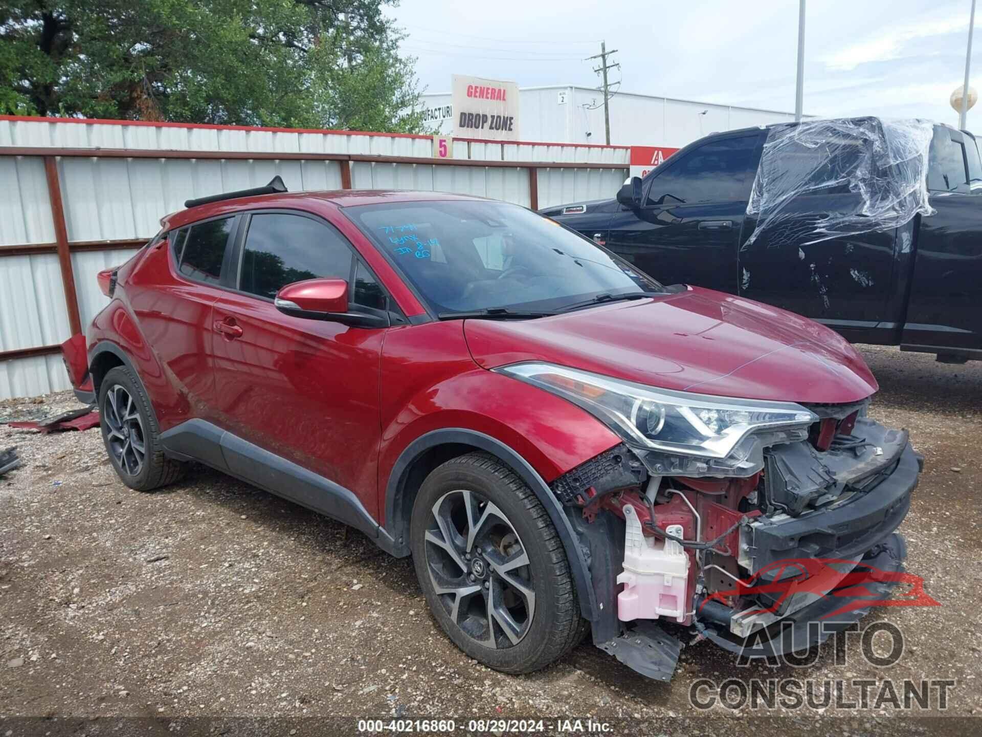 TOYOTA C-HR 2018 - NMTKHMBX7JR018981