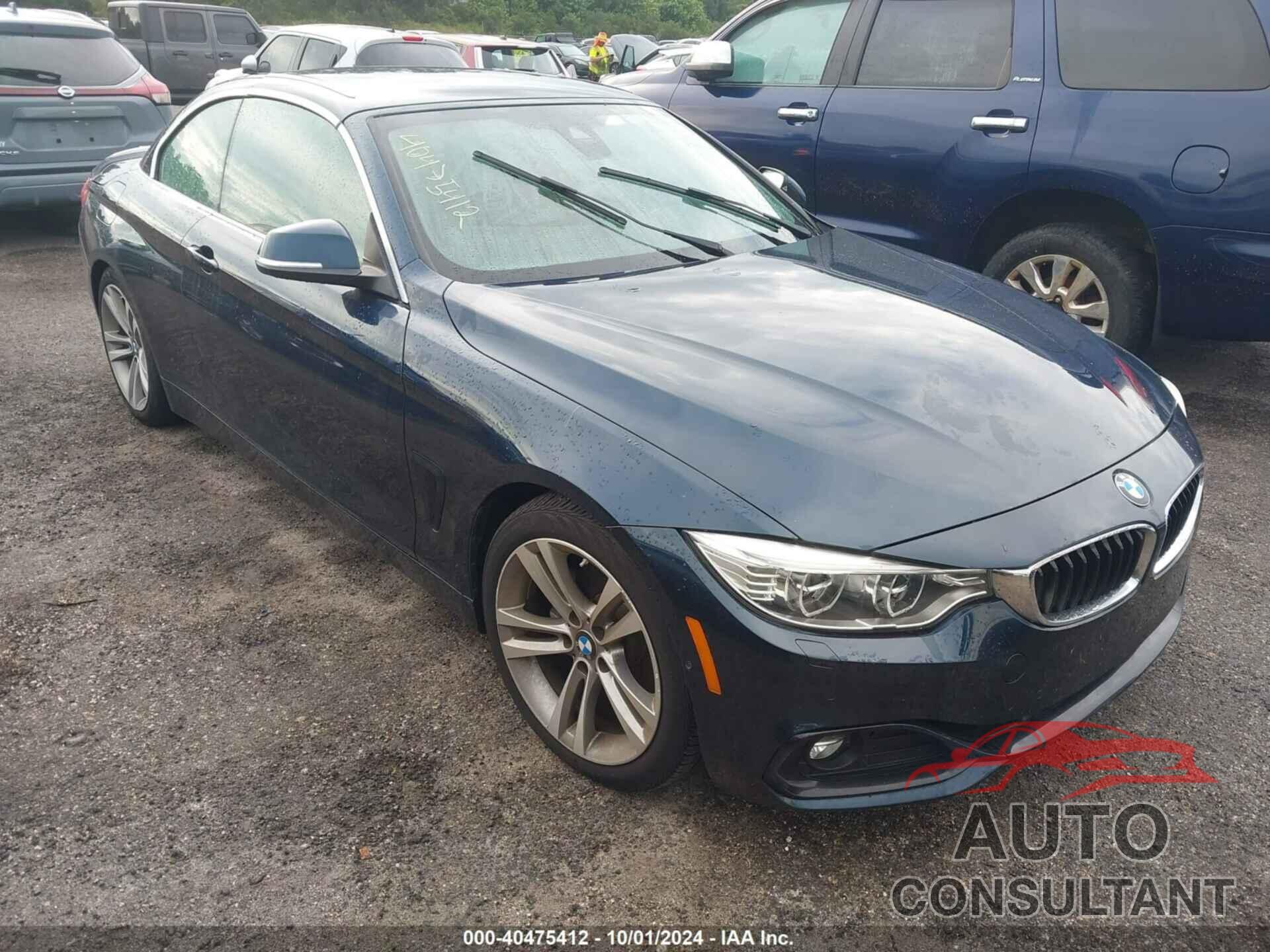 BMW 430I 2017 - WBA4U7C35H5H20428