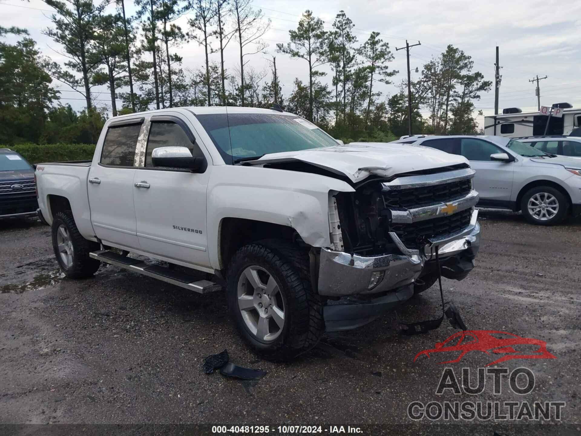 CHEVROLET SILVERADO 2017 - 3GCUKREC6HG143089