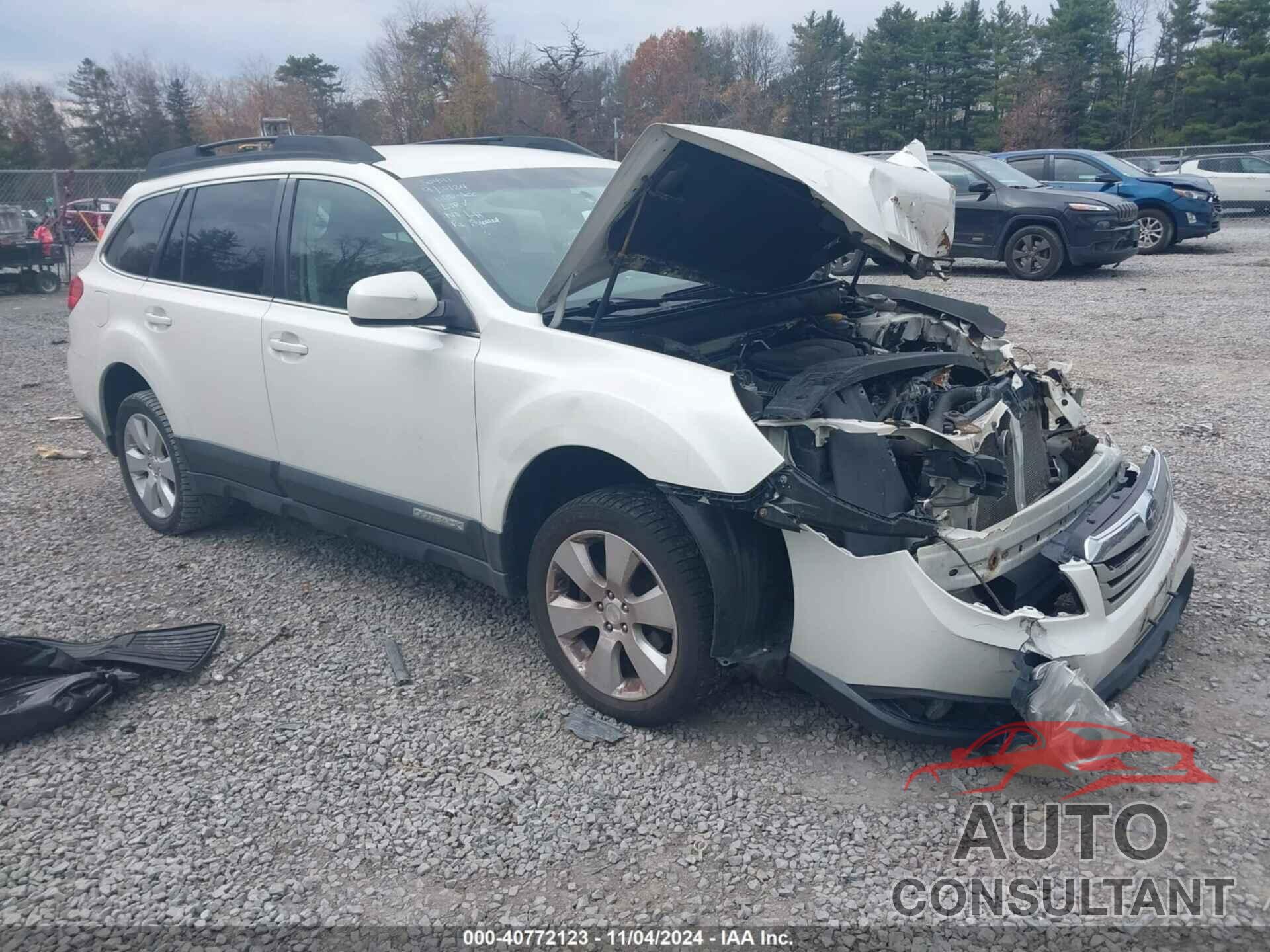 SUBARU OUTBACK 2012 - 4S4BRBCC7C3238944