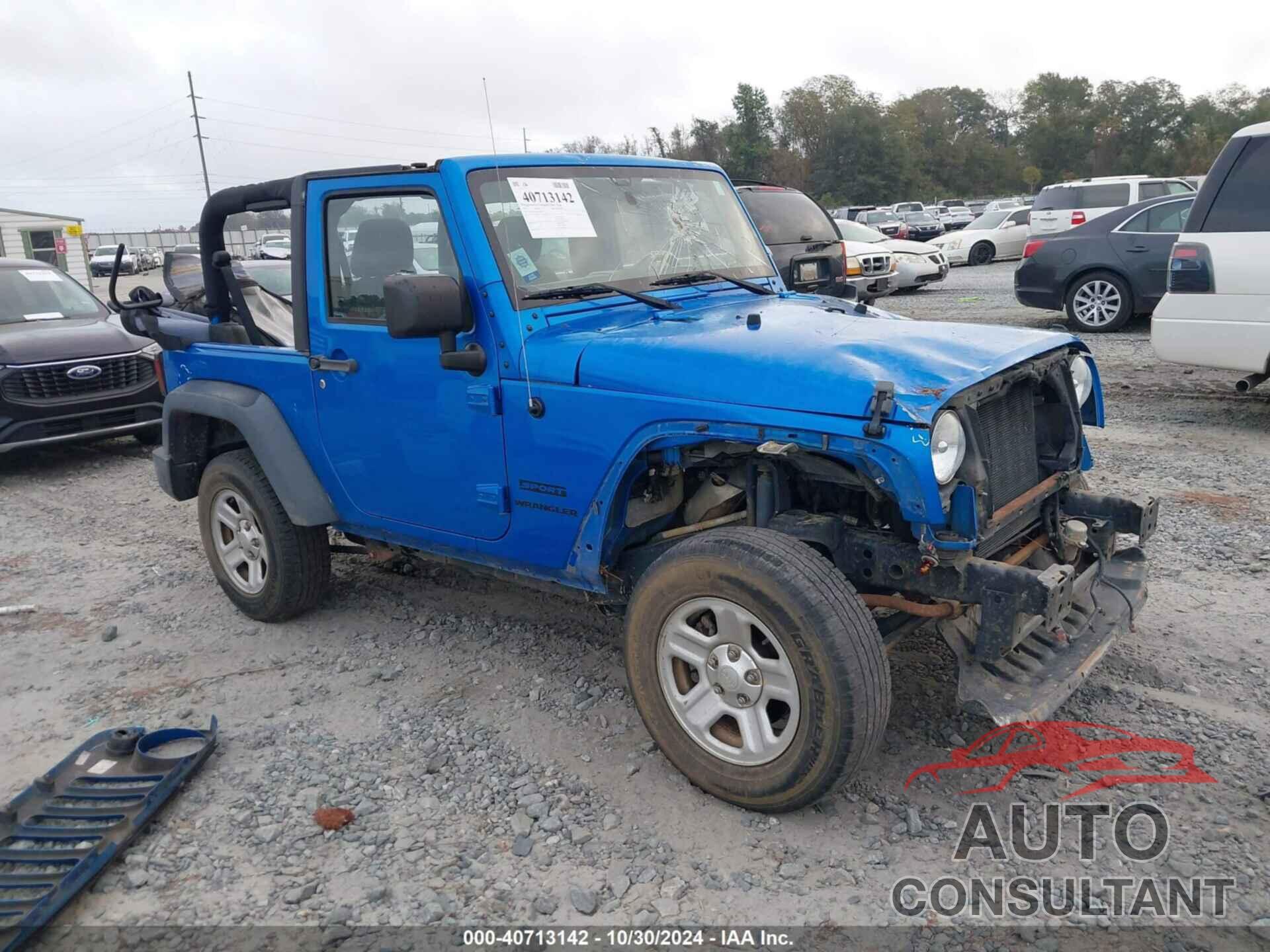 JEEP WRANGLER 2015 - 1C4AJWAG2FL688400