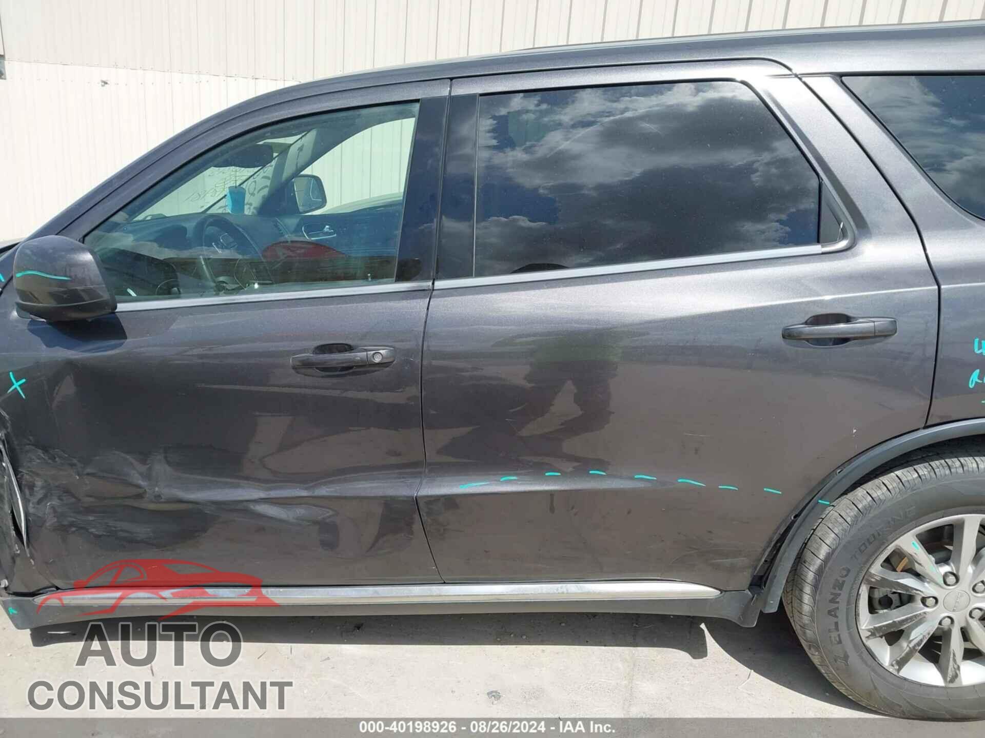 DODGE DURANGO 2017 - 1C4RDJAG4HC898481