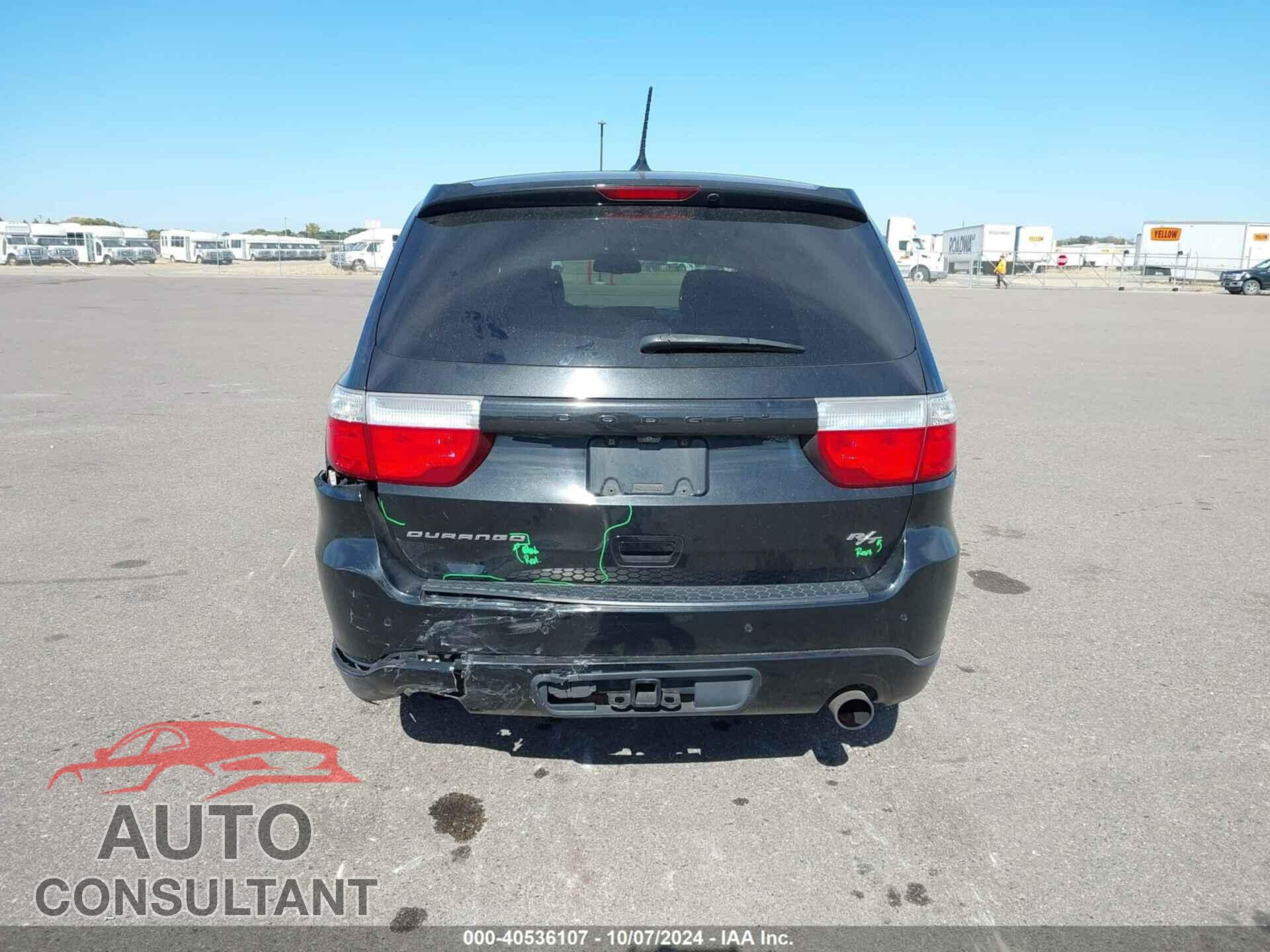 DODGE DURANGO 2012 - 1C4SDHCT0CC191276