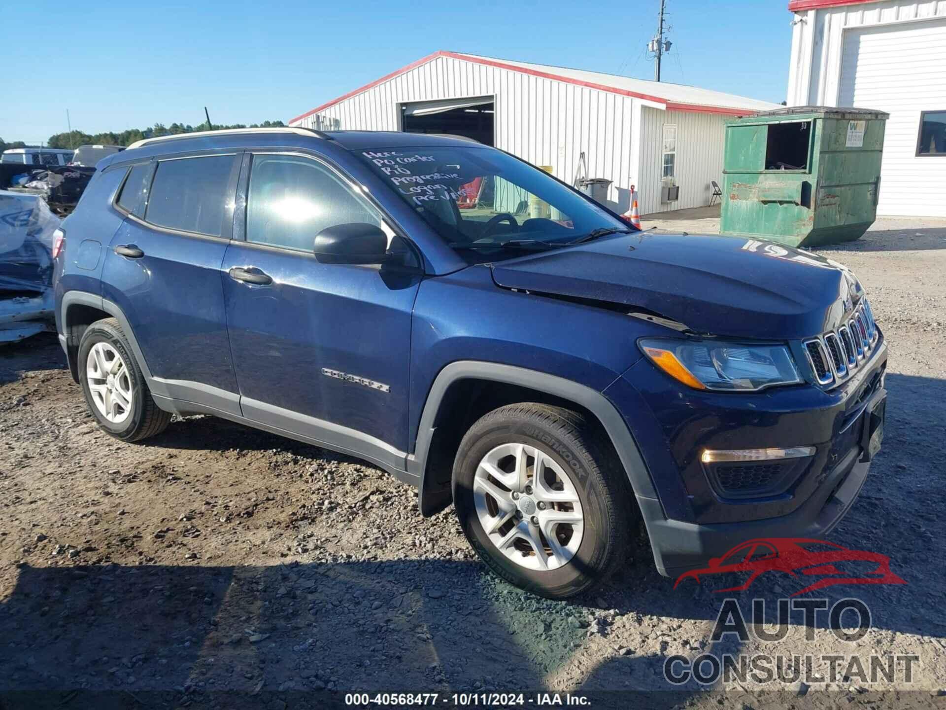 JEEP NEW COMPASS 2017 - 3C4NJCAB8HT681978
