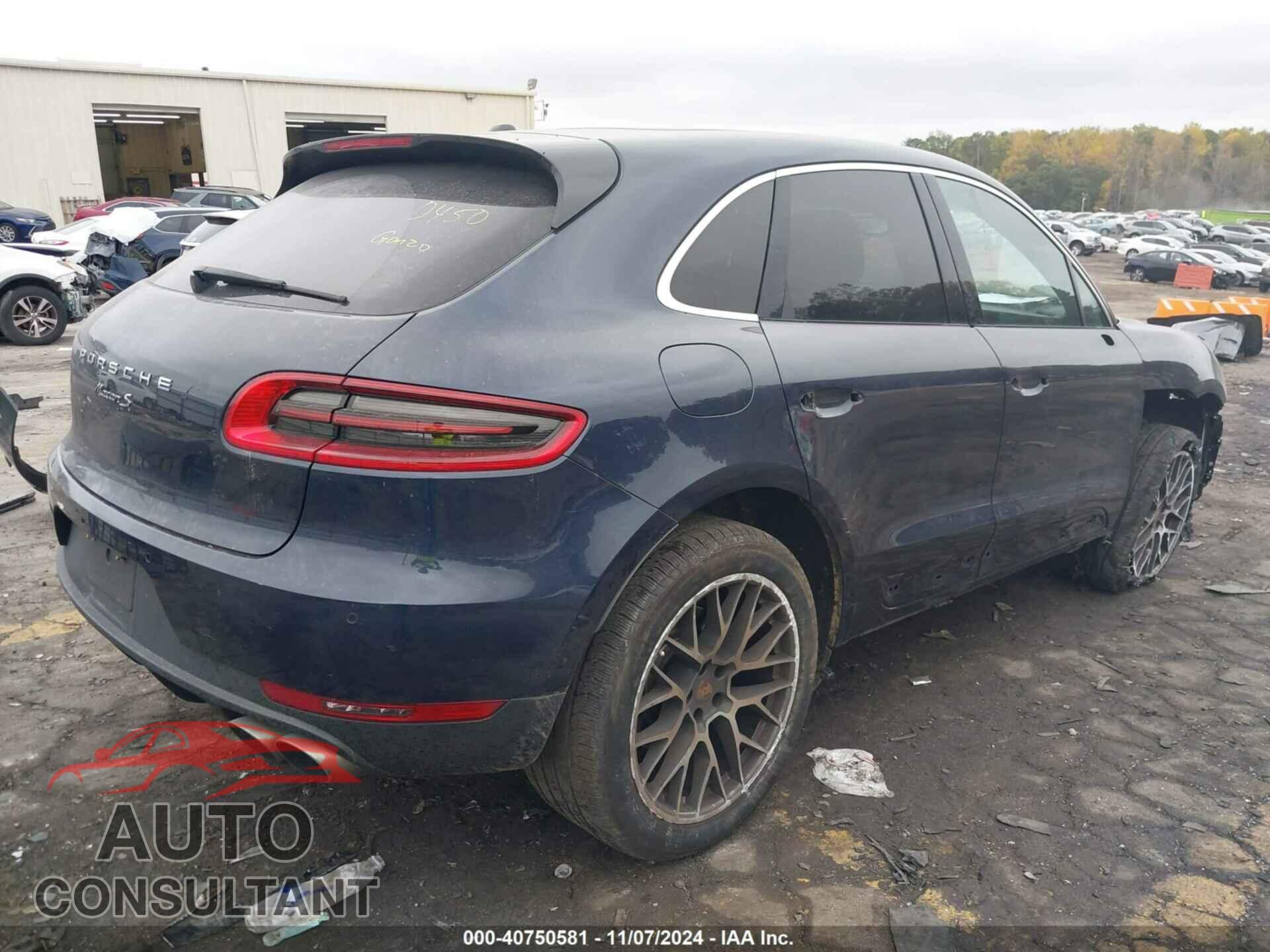 PORSCHE MACAN 2016 - WP1AB2A55GLB51122