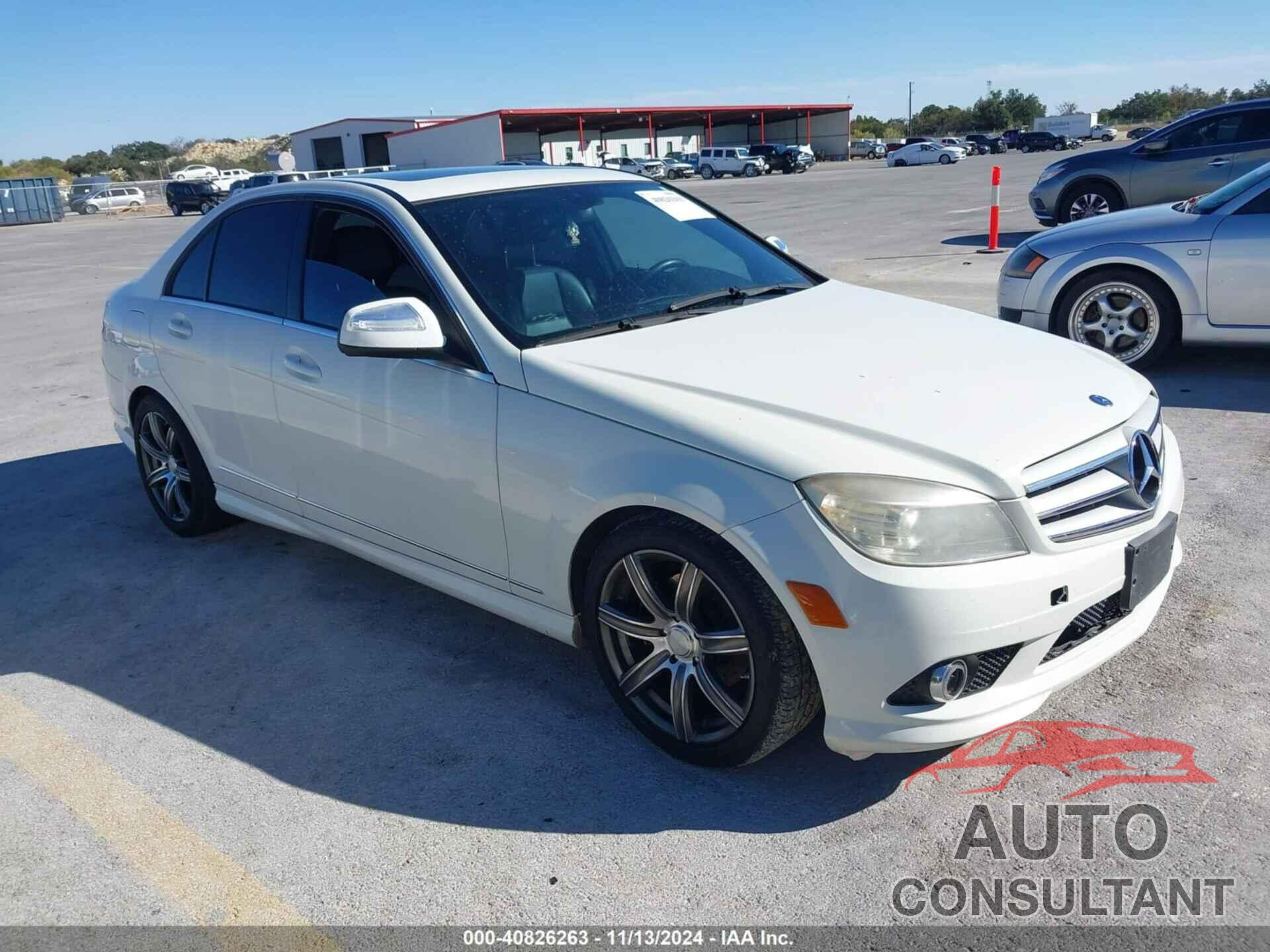 MERCEDES-BENZ C 300 2009 - WDDGF54X39R071211