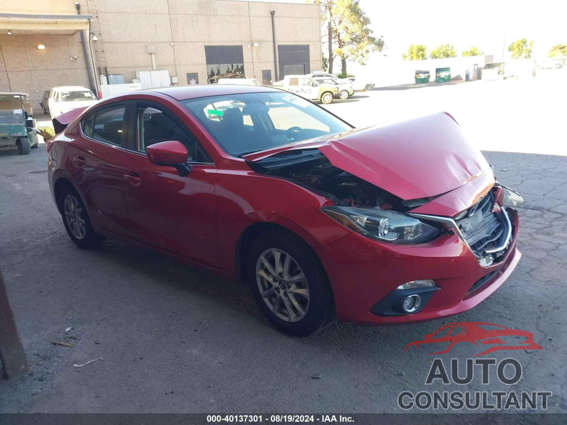 MAZDA MAZDA3 2016 - JM1BM1U76G1310314