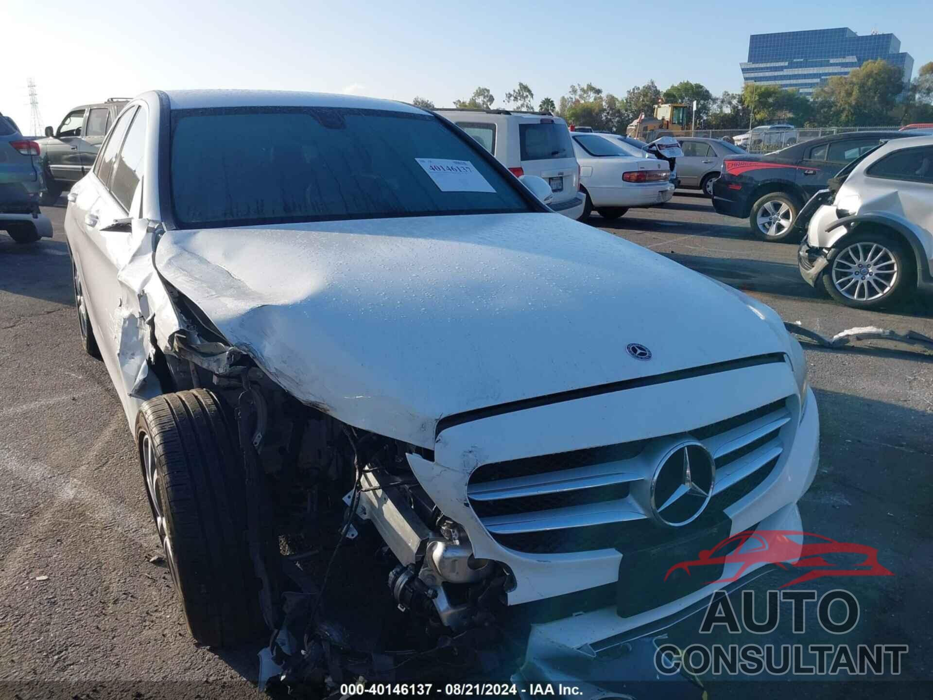 MERCEDES-BENZ C 300 2017 - 55SWF4JB9HU232737