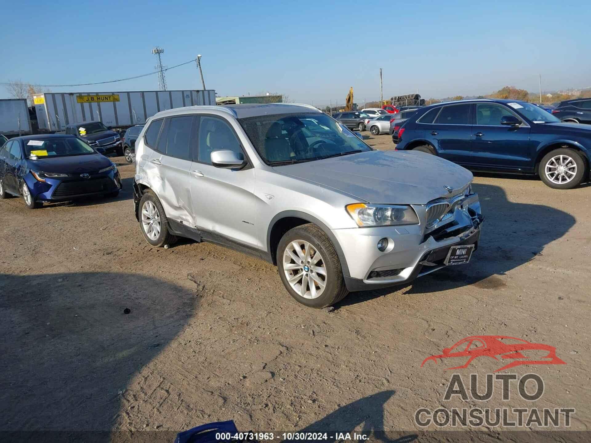 BMW X3 2014 - 5UXWX9C55E0D33952