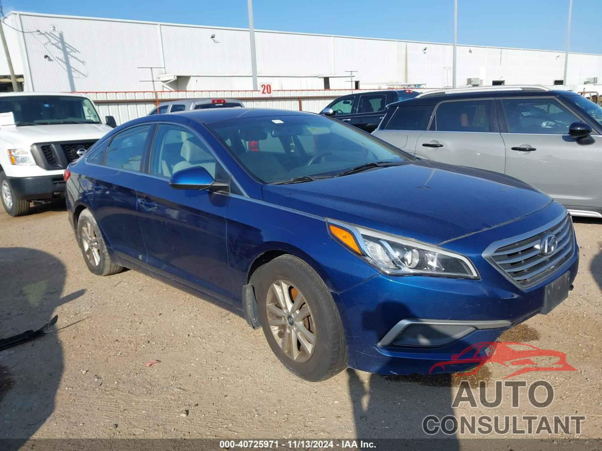 HYUNDAI SONATA 2017 - 5NPE24AFXHH489757