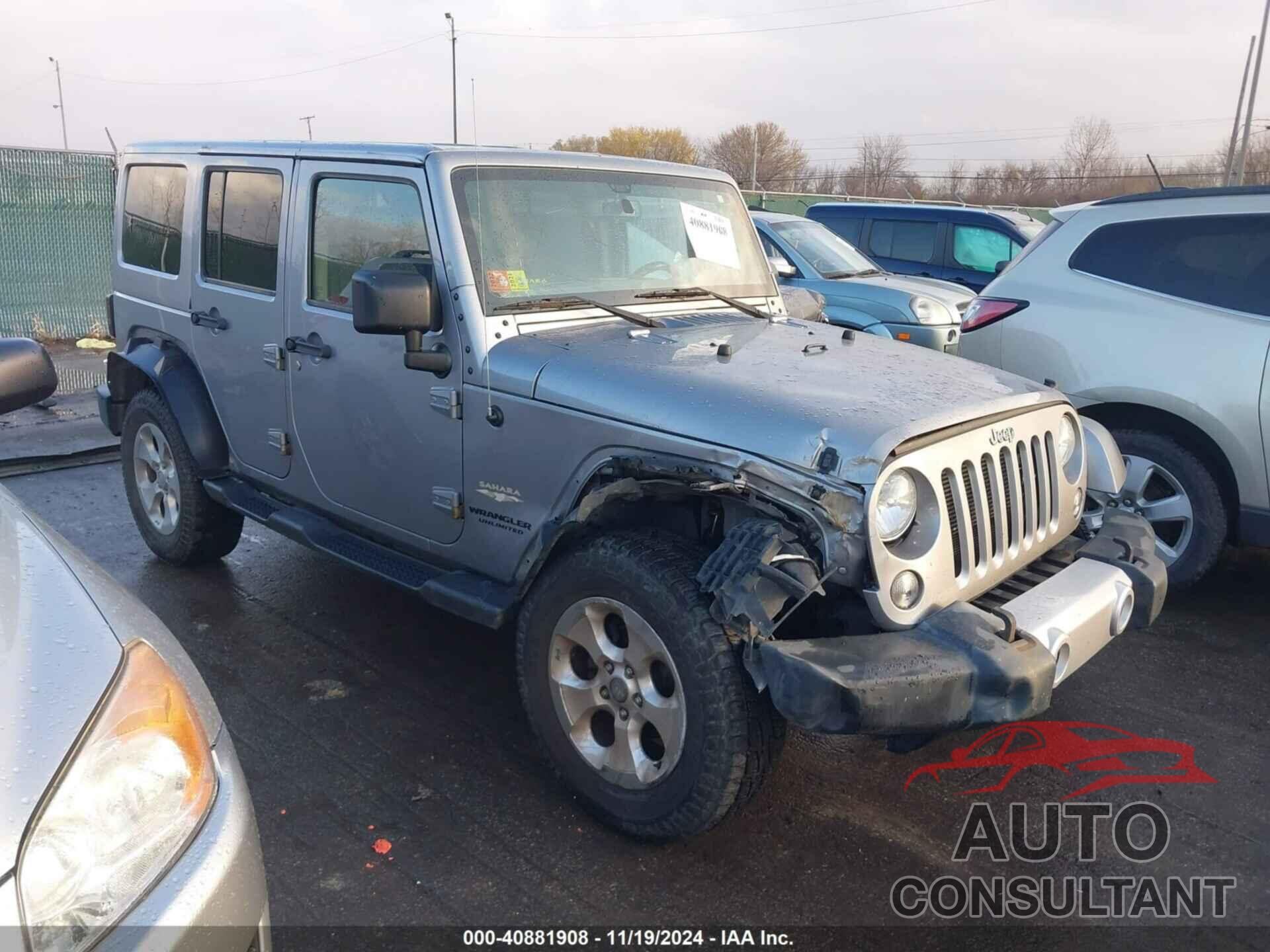 JEEP WRANGLER UNLIMITED 2015 - 1C4BJWEG5FL770345