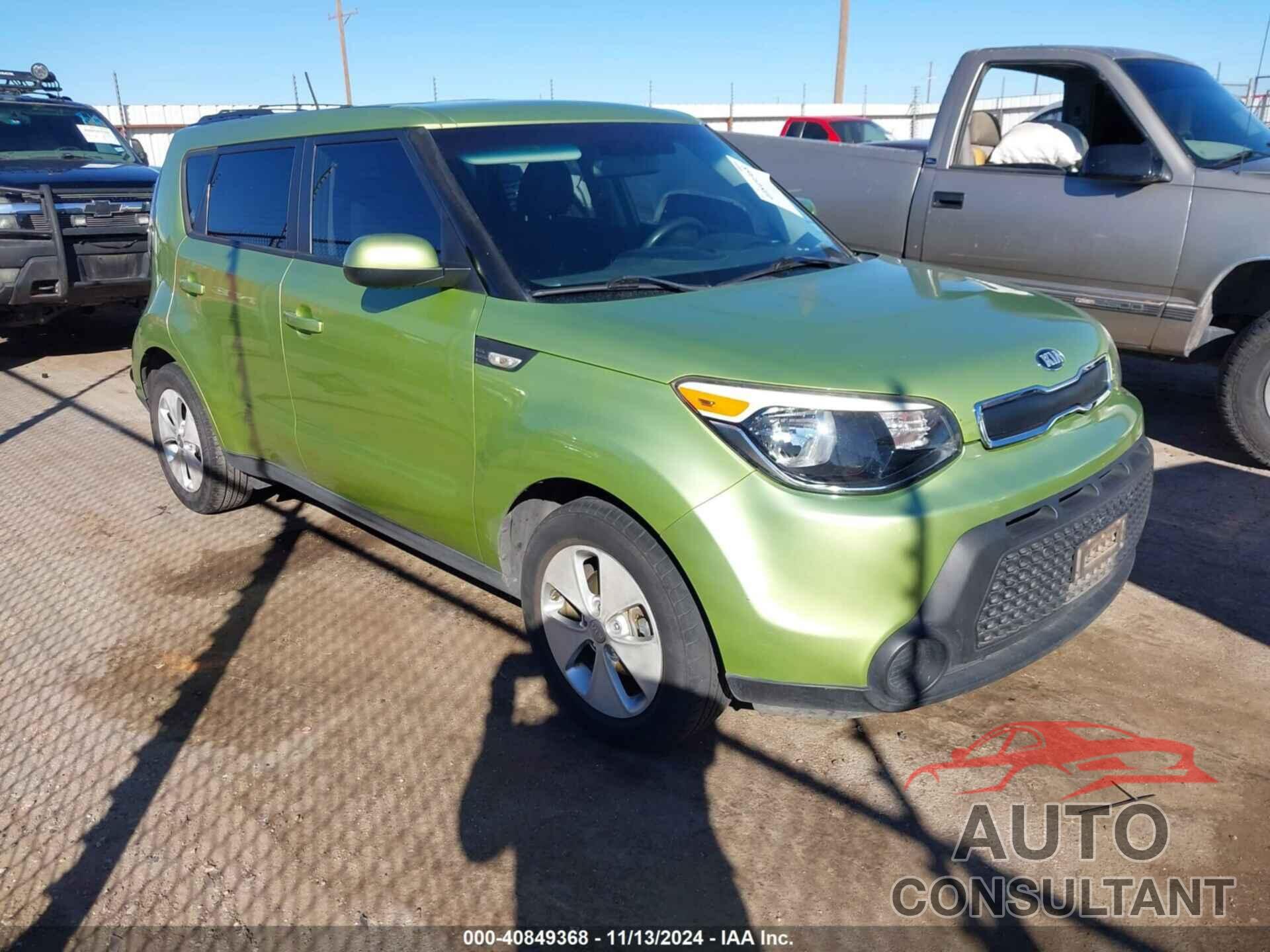 KIA SOUL 2014 - KNDJN2A23E7720182