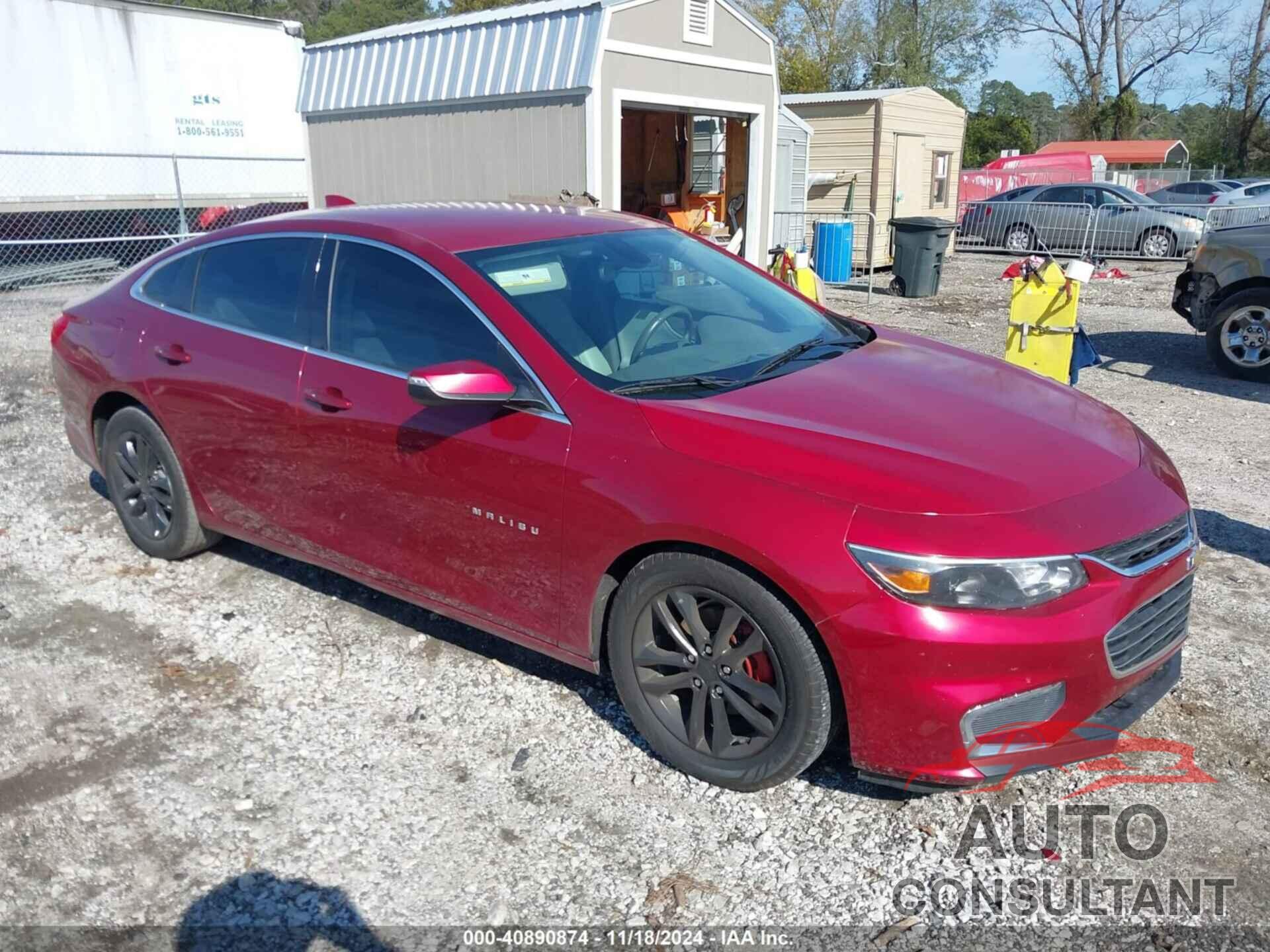 CHEVROLET MALIBU 2017 - 1G1ZE5ST6HF174895