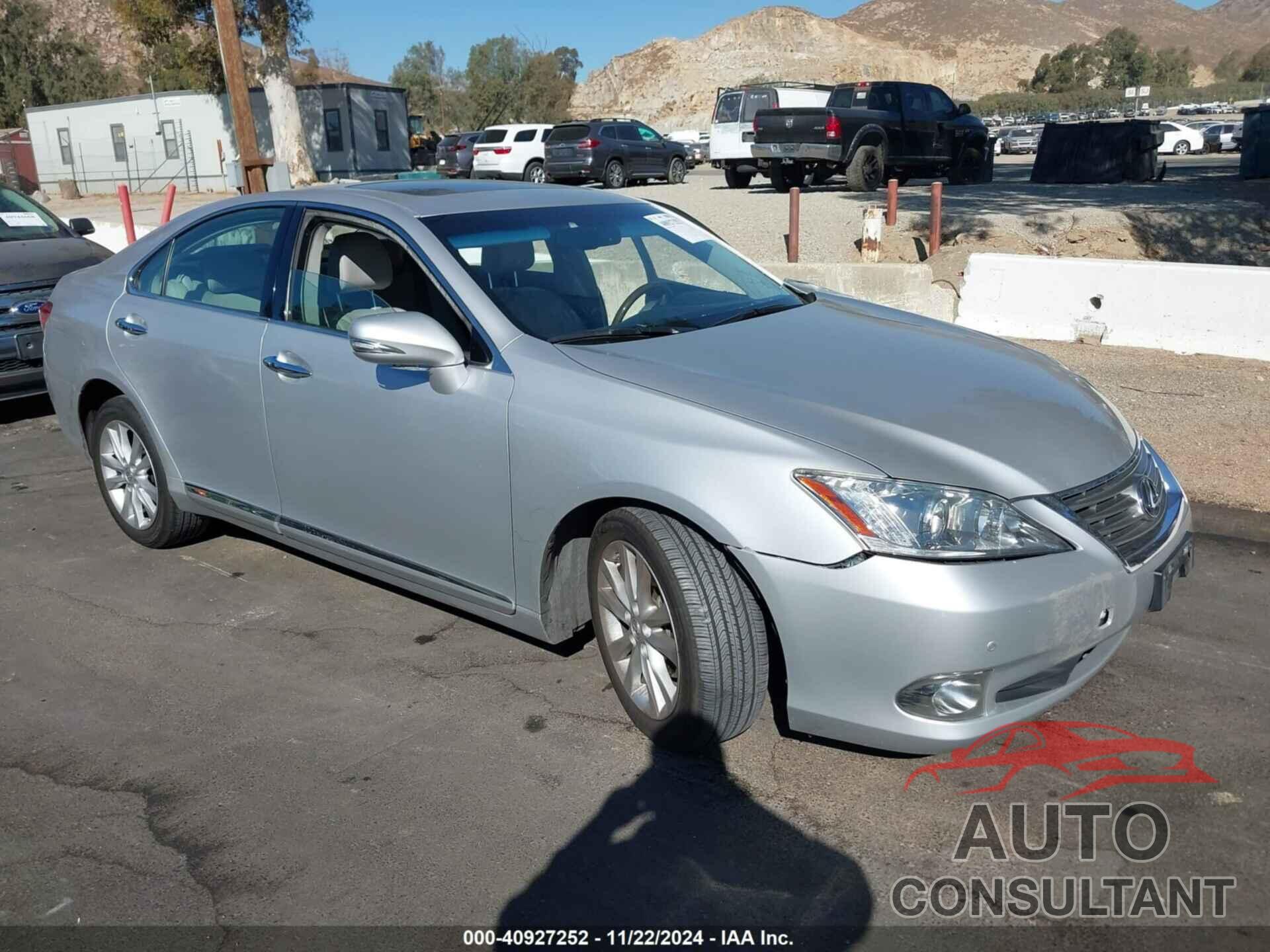 LEXUS ES 350 2010 - JTHBK1EG9A2372794