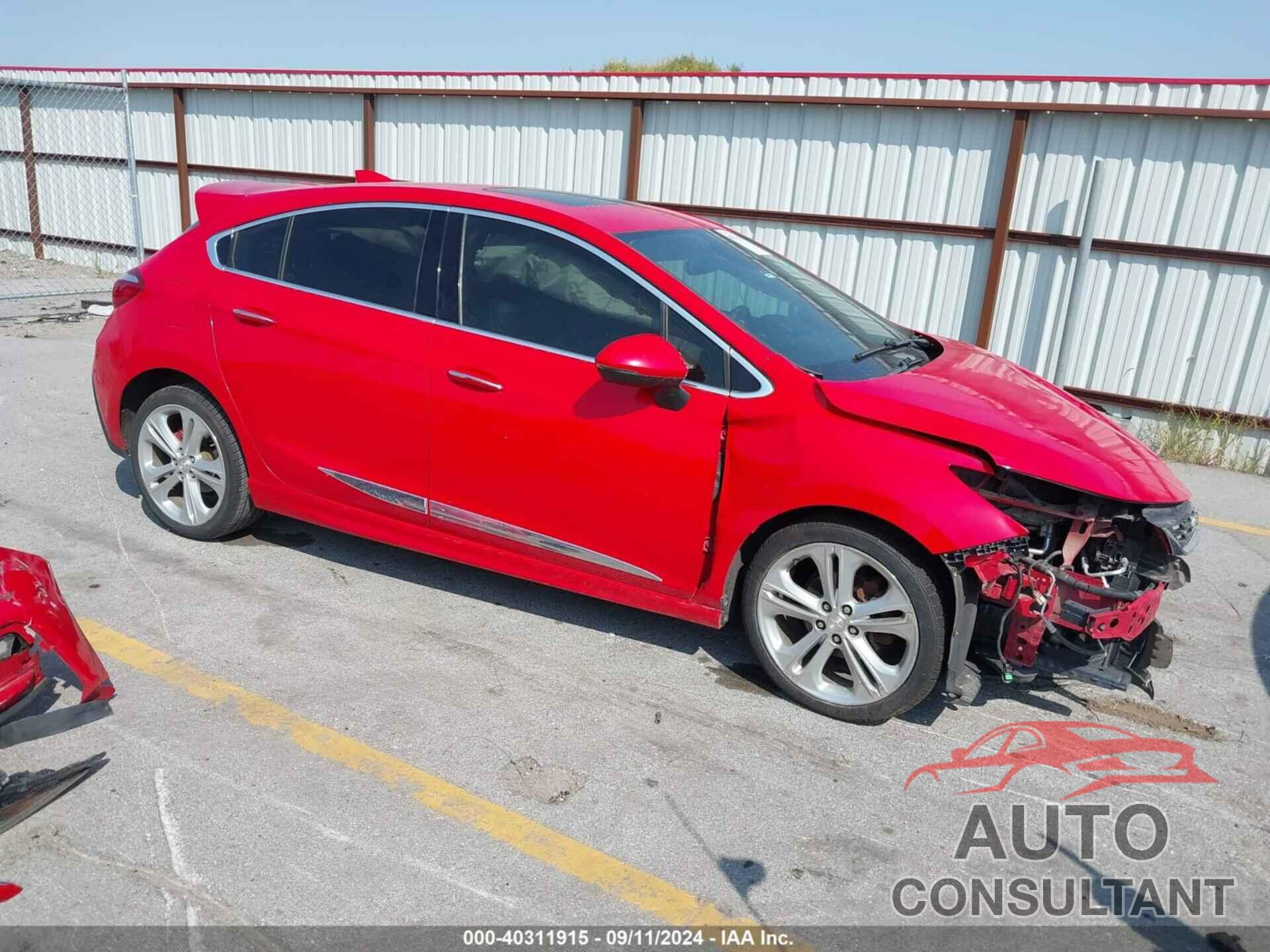 CHEVROLET CRUZE 2018 - 3G1BF6SM9JS534983