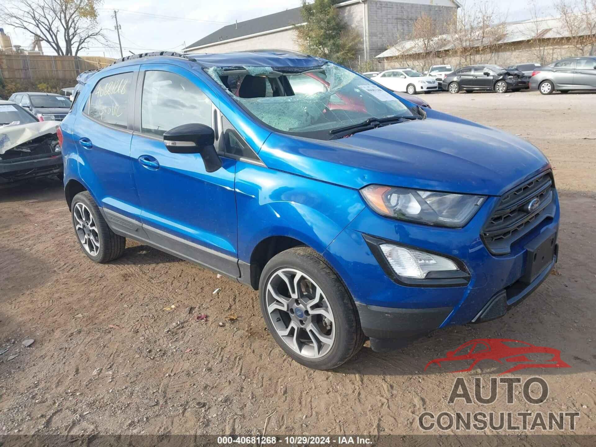 FORD ECOSPORT 2020 - MAJ6S3JLXLC315220