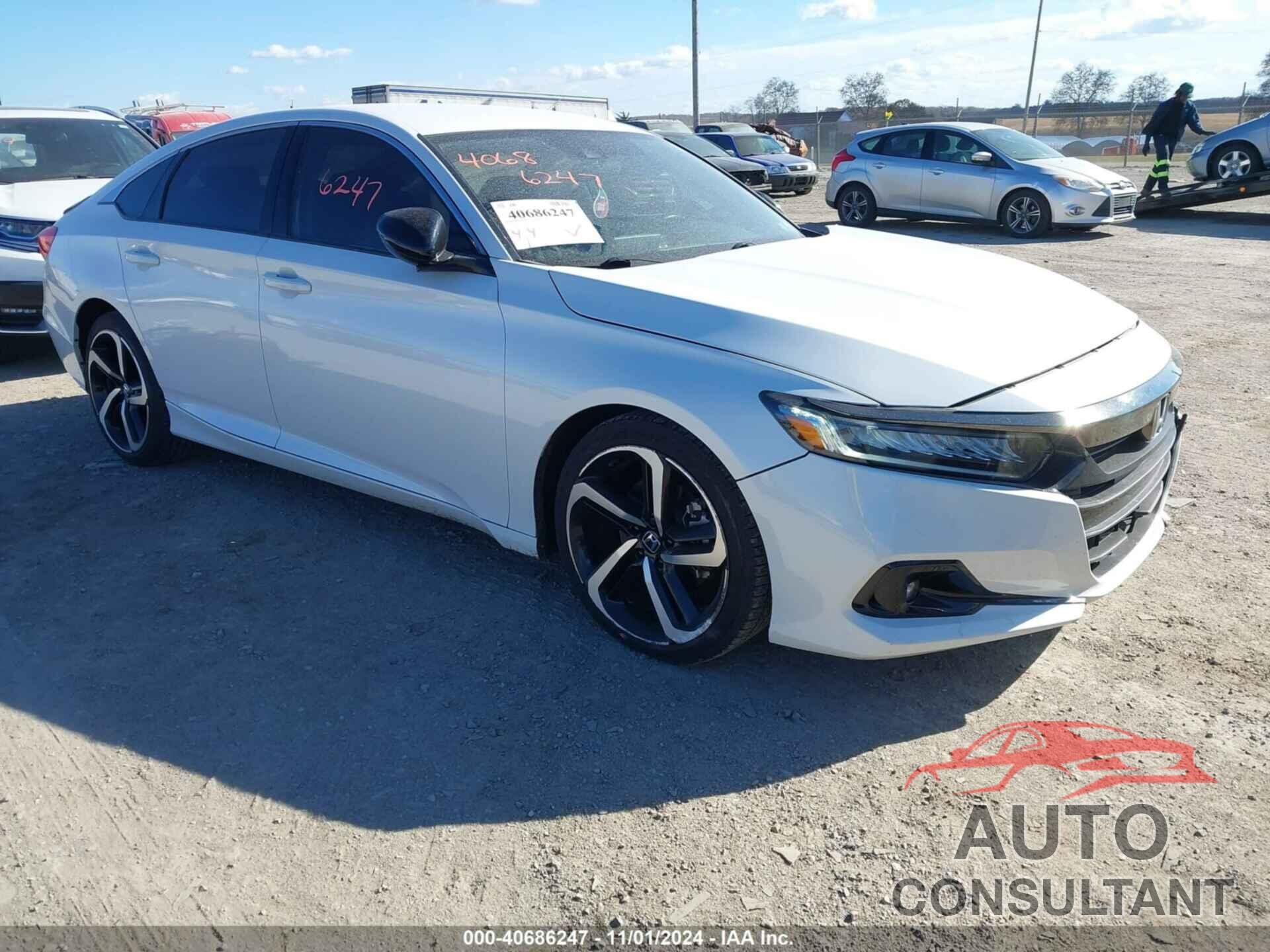 HONDA ACCORD 2021 - 1HGCV1F49MA011840