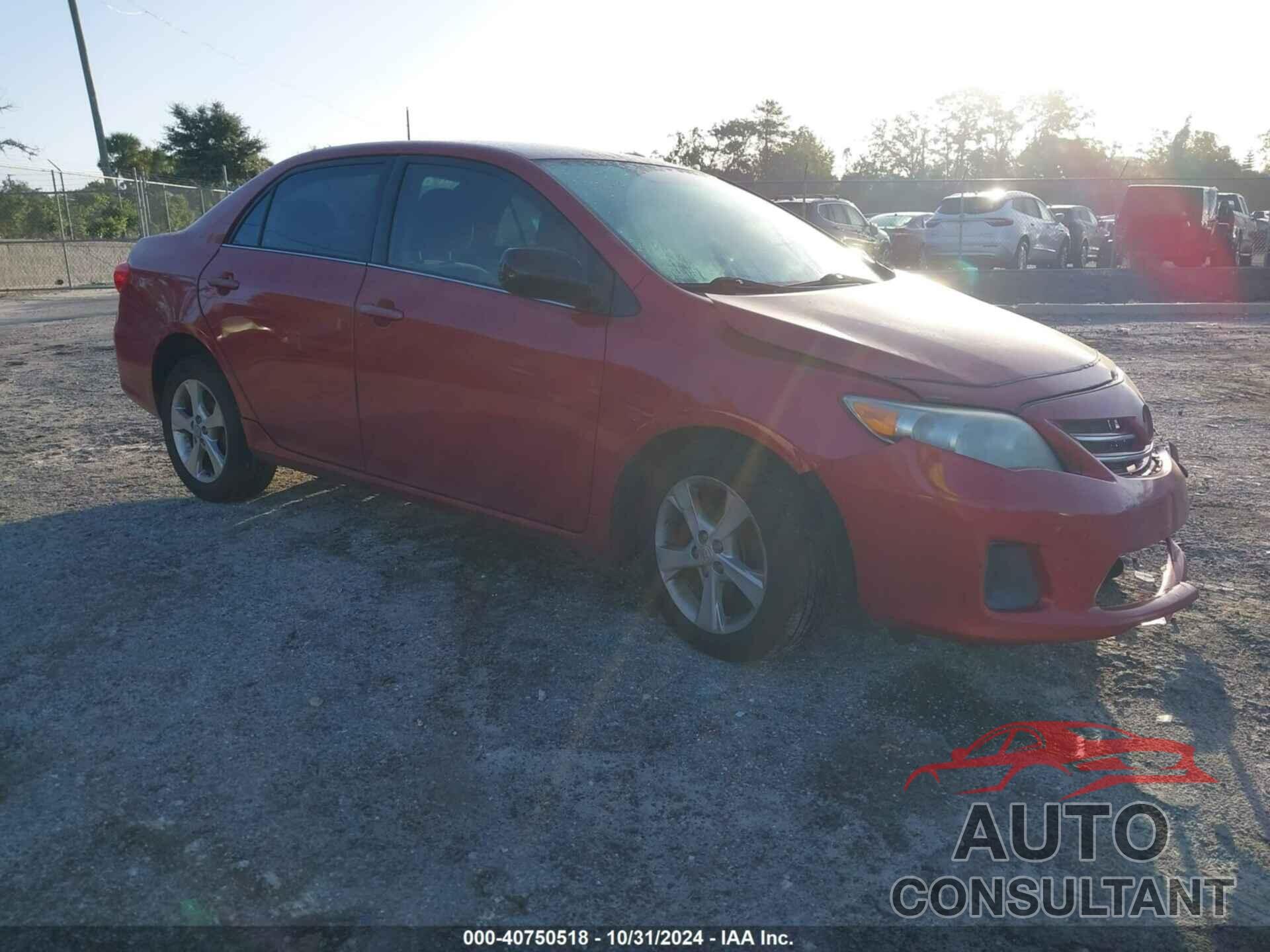 TOYOTA COROLLA 2013 - 2T1BU4EE3DC962104