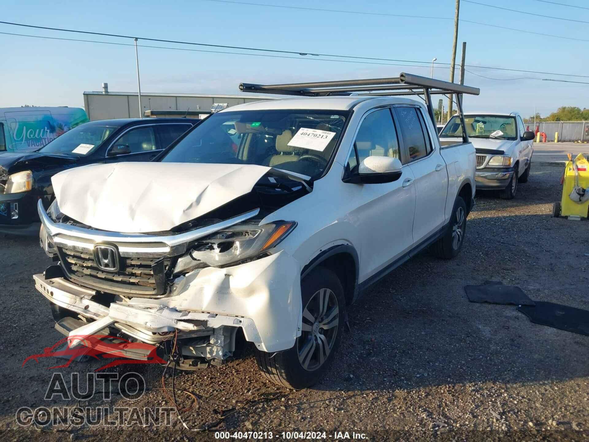 HONDA RIDGELINE 2017 - 5FPYK3F46HB019911