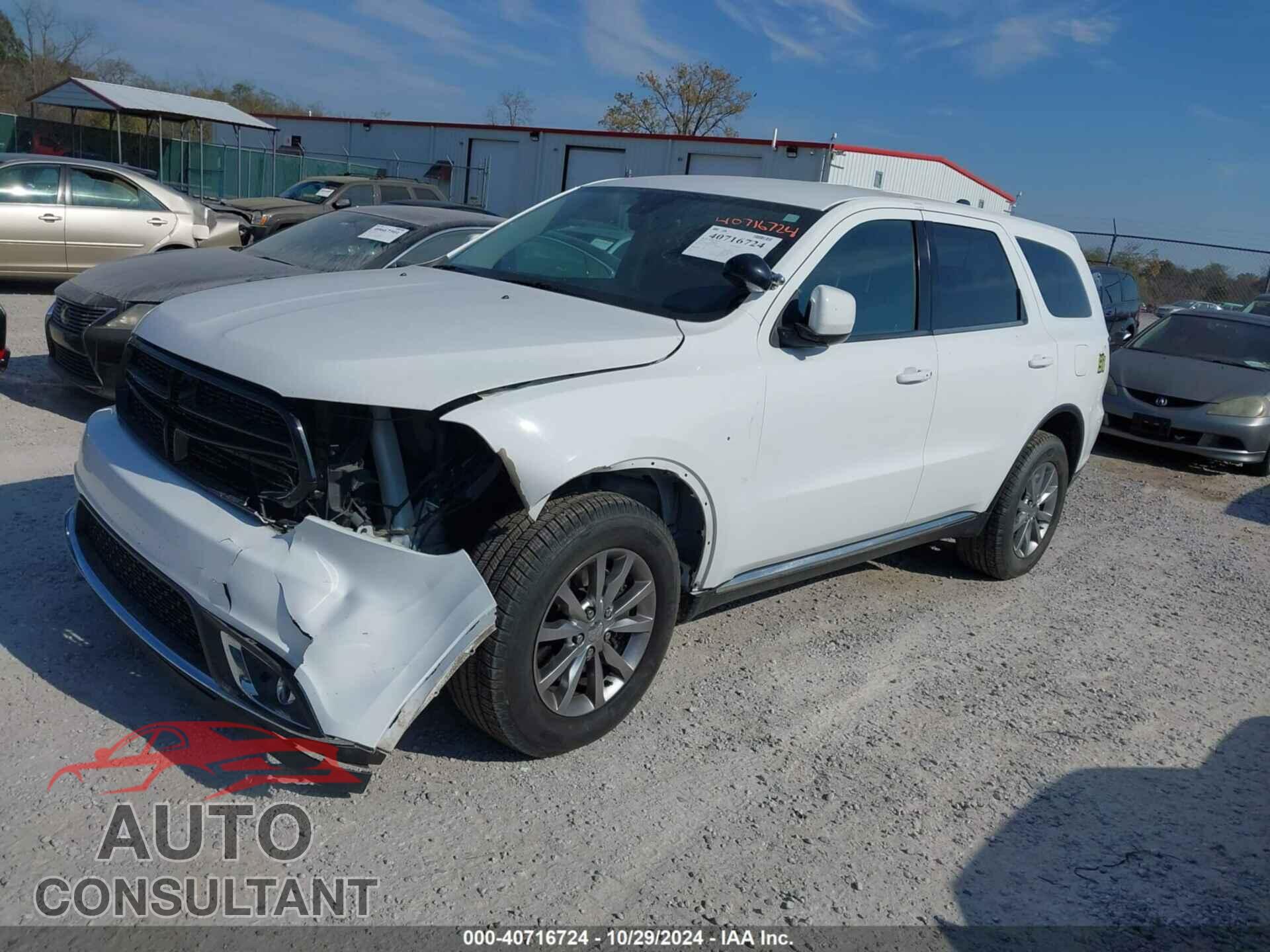 DODGE DURANGO 2018 - 1C4RDJFG9JC330855