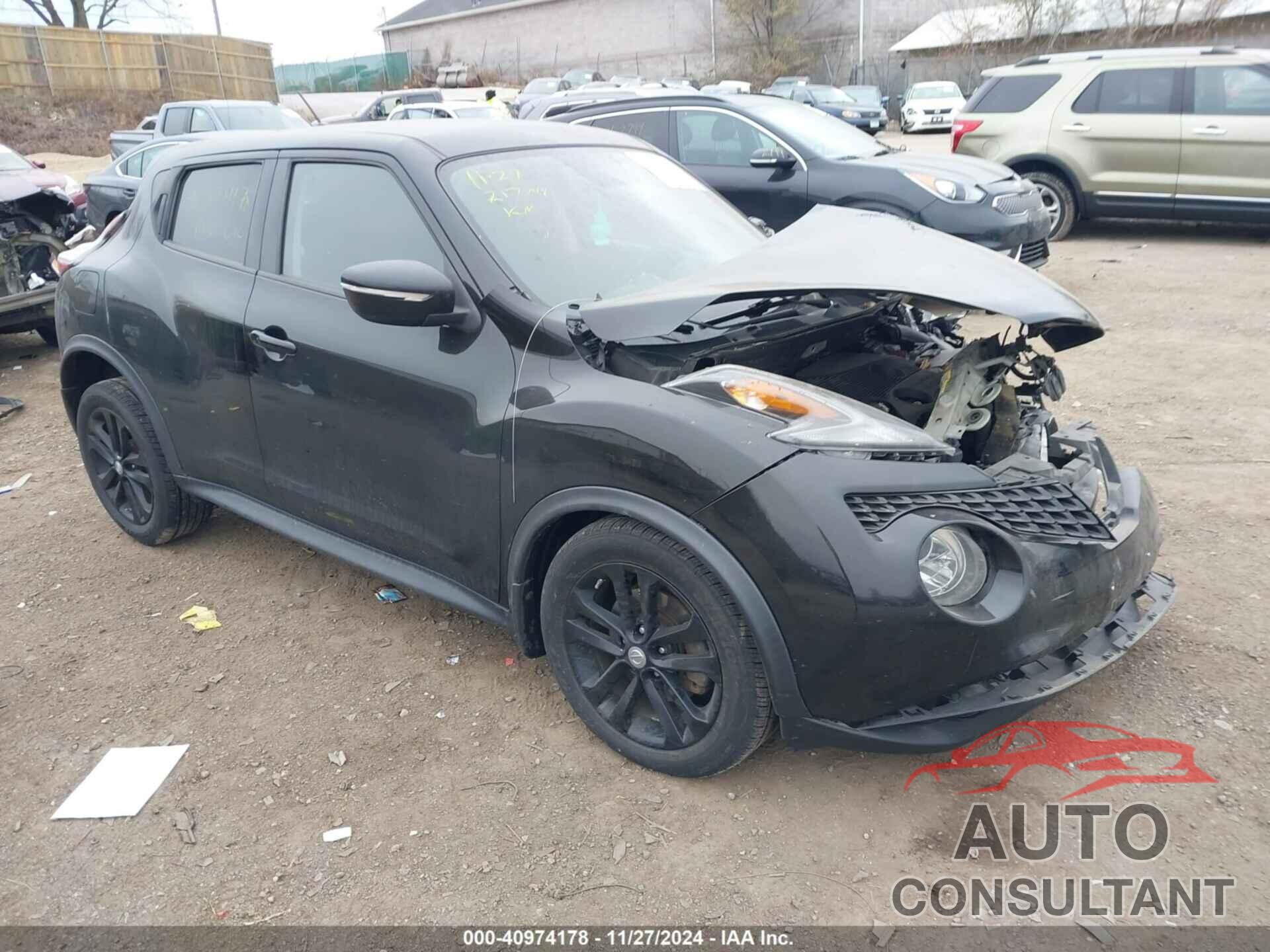 NISSAN JUKE 2017 - JN8AF5MV4HT754488