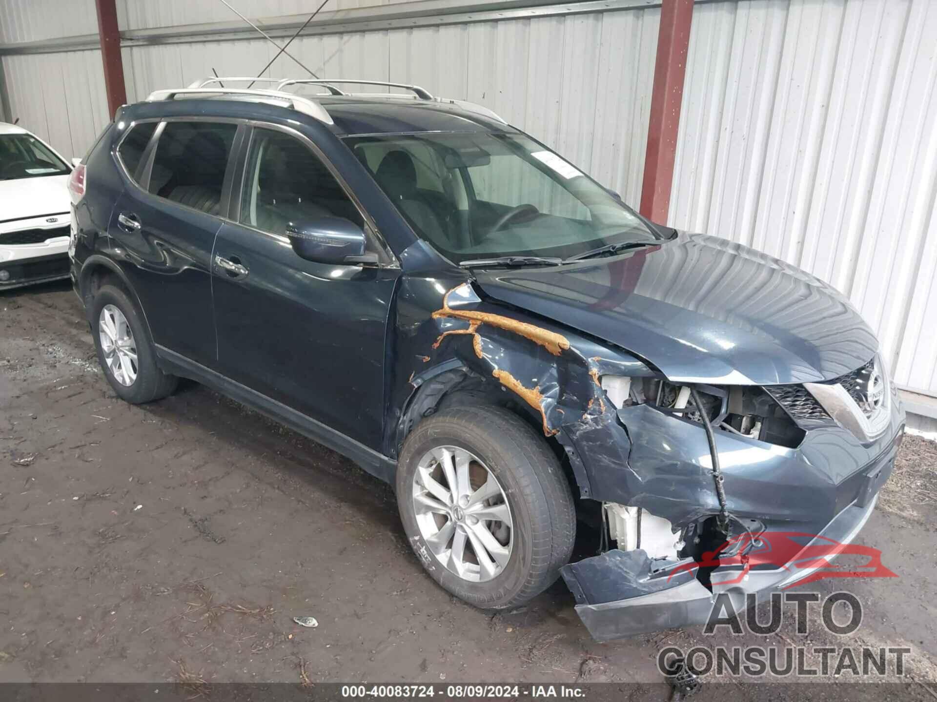 NISSAN ROGUE 2016 - KNMAT2MV0GP615467