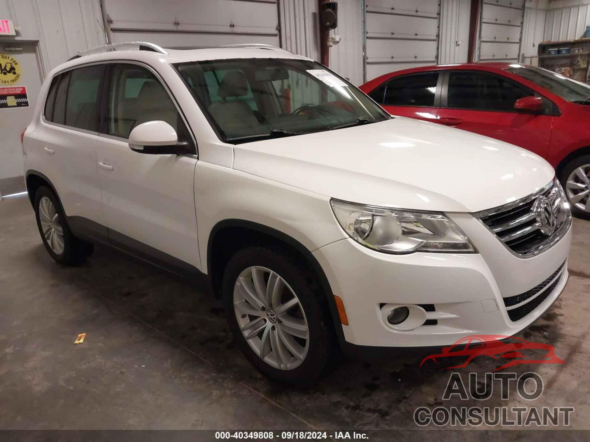 VOLKSWAGEN TIGUAN 2011 - WVGBV7AX3BW541859