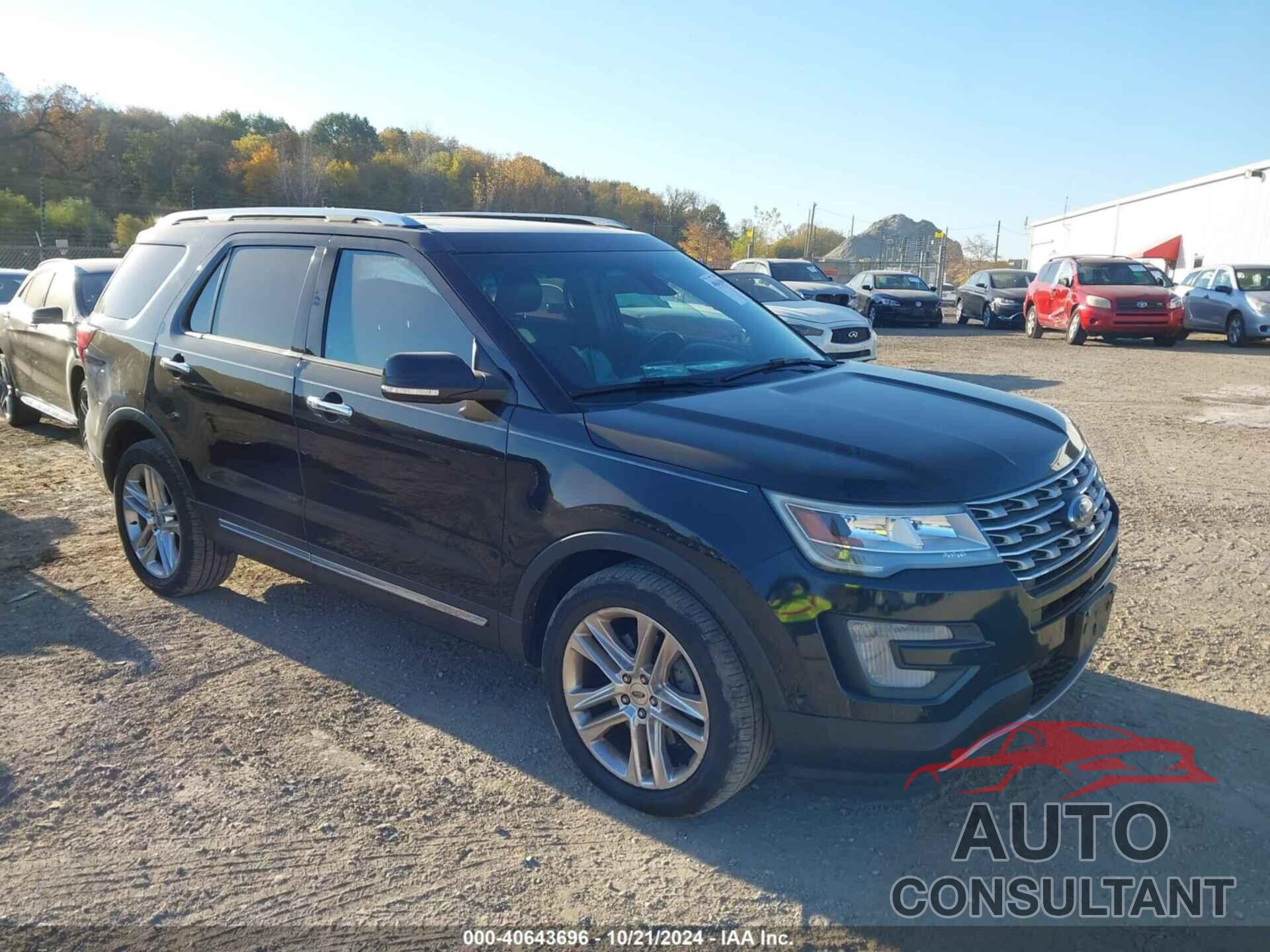 FORD EXPLORER 2016 - 1FM5K8F89GGD23584