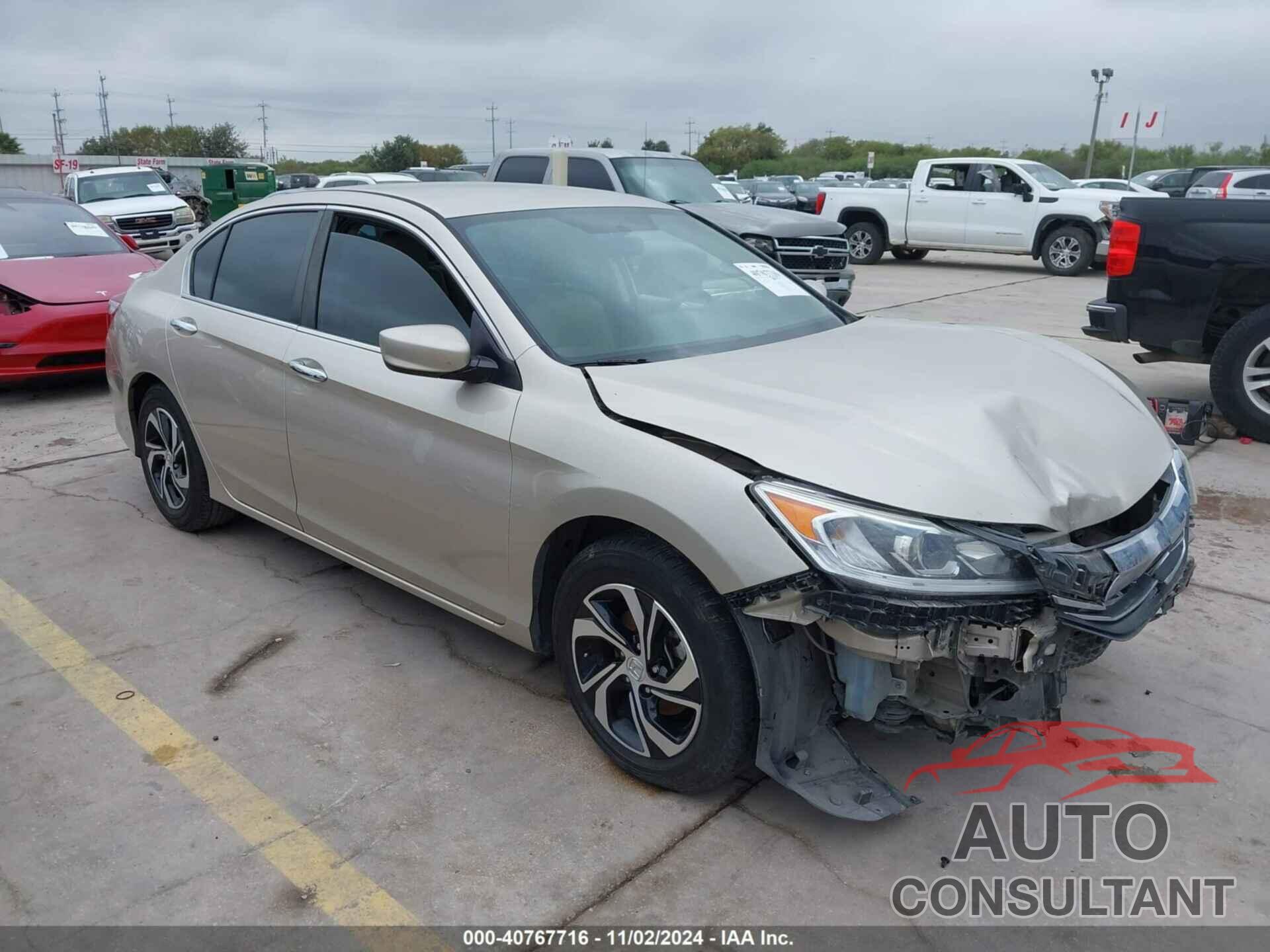 HONDA ACCORD 2016 - 1HGCR2F32GA028727