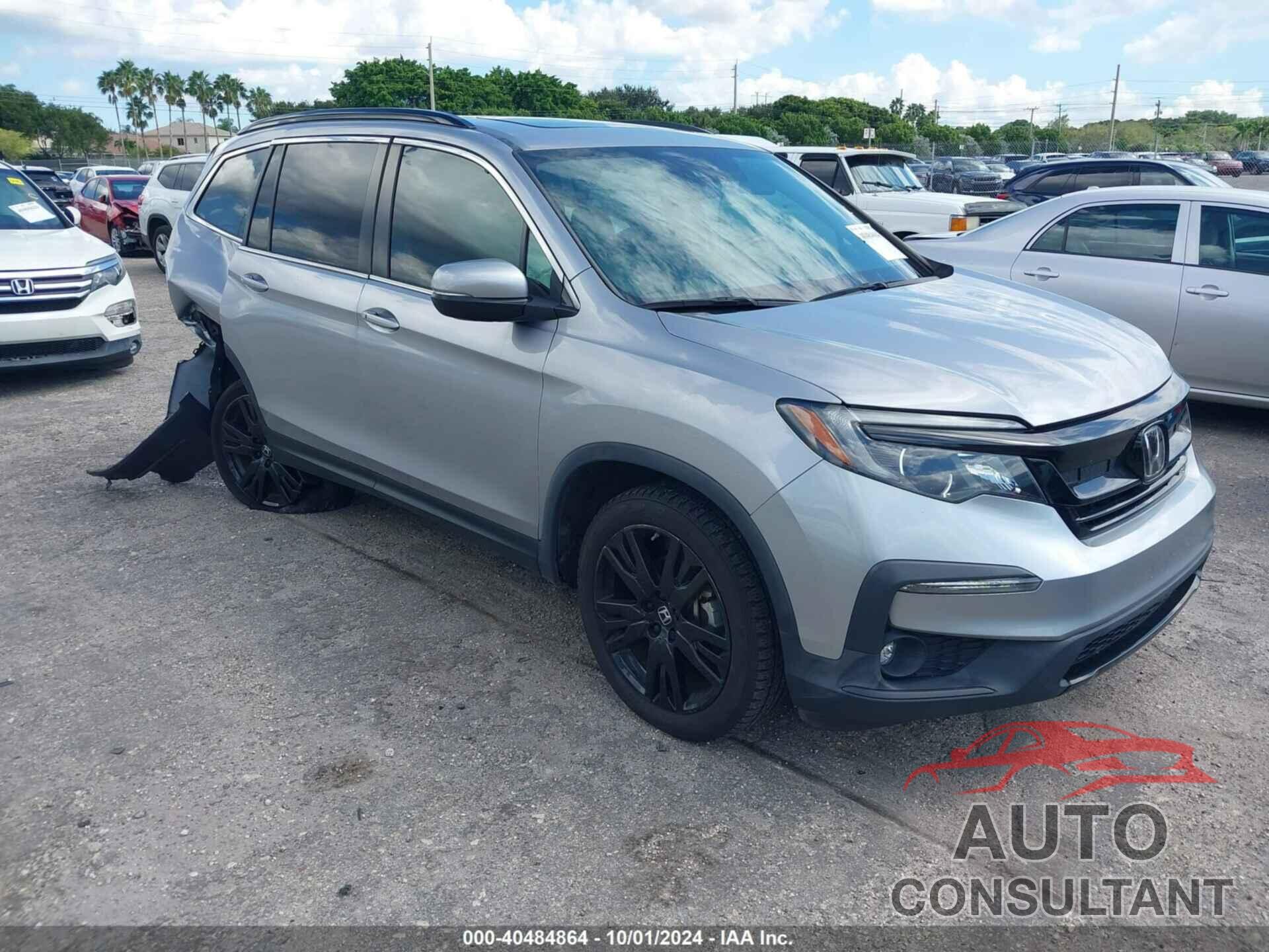 HONDA PILOT 2022 - 5FNYF5H22NB014172