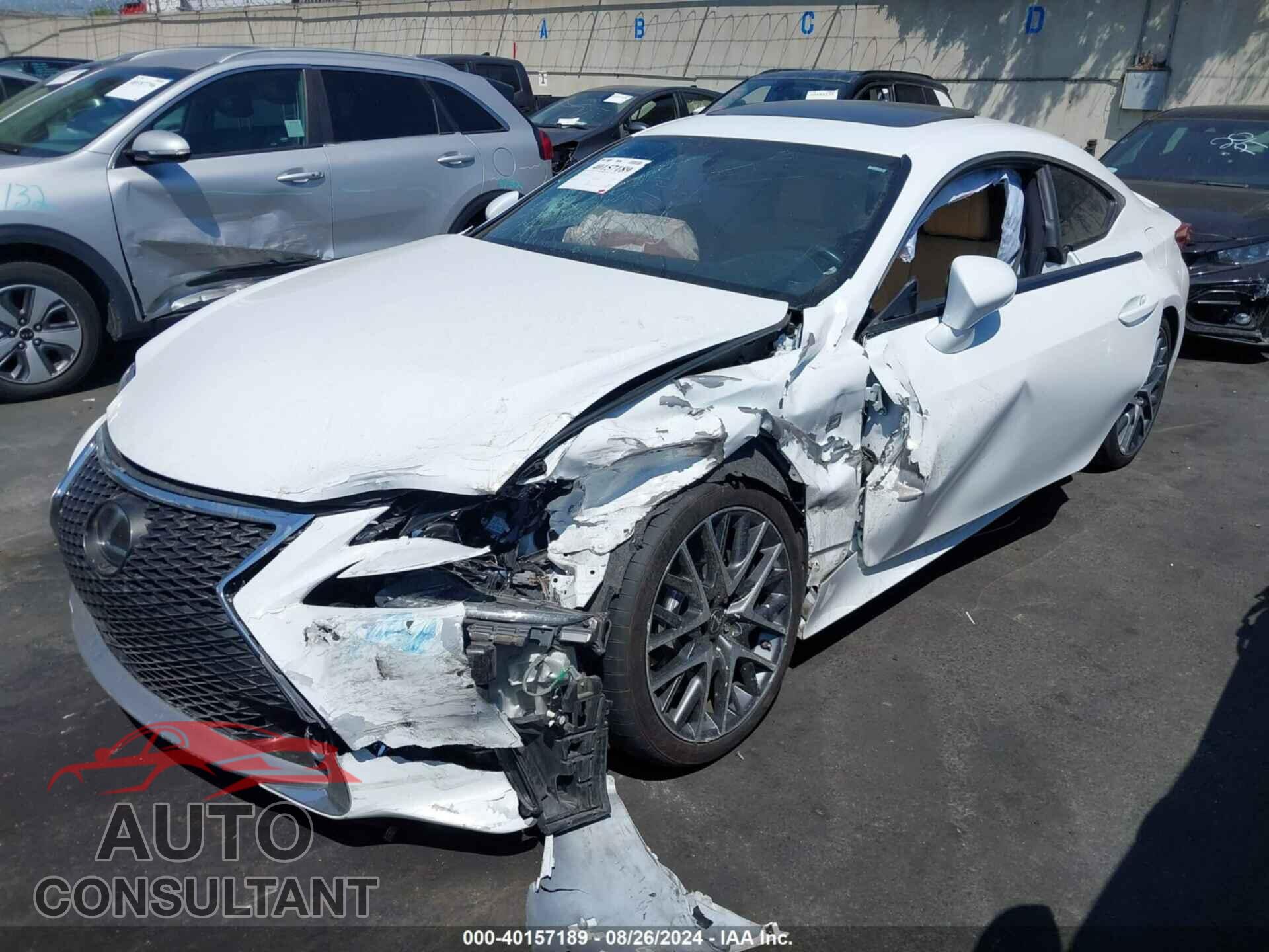 LEXUS RC 350 2016 - JTHHE5BC9G5014175