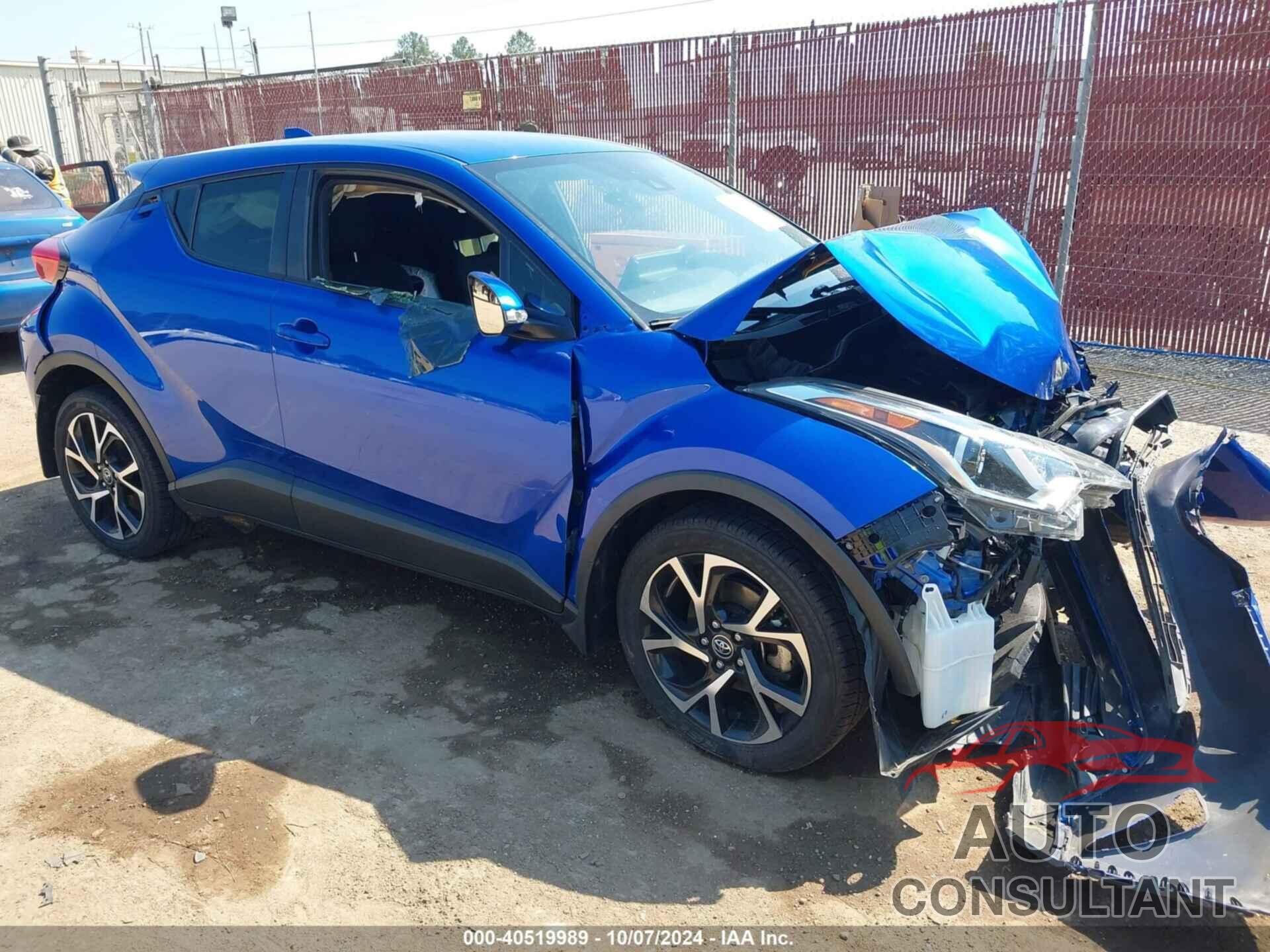 TOYOTA C-HR 2019 - JTNKHMBX7K1062412