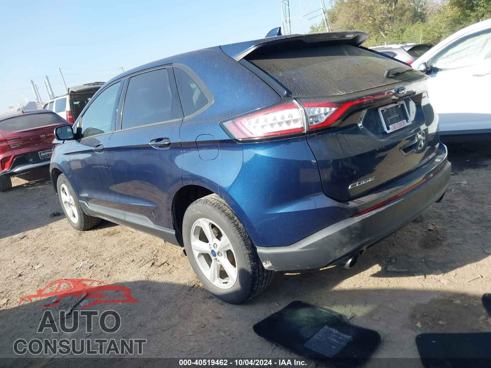 FORD EDGE 2017 - 2FMPK4G98HBC08475