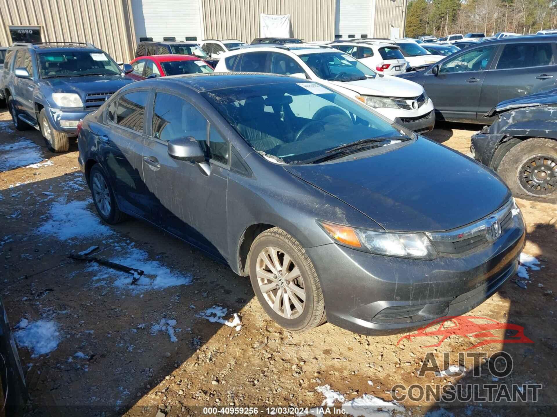 HONDA CIVIC 2012 - 2HGFB2F96CH598117
