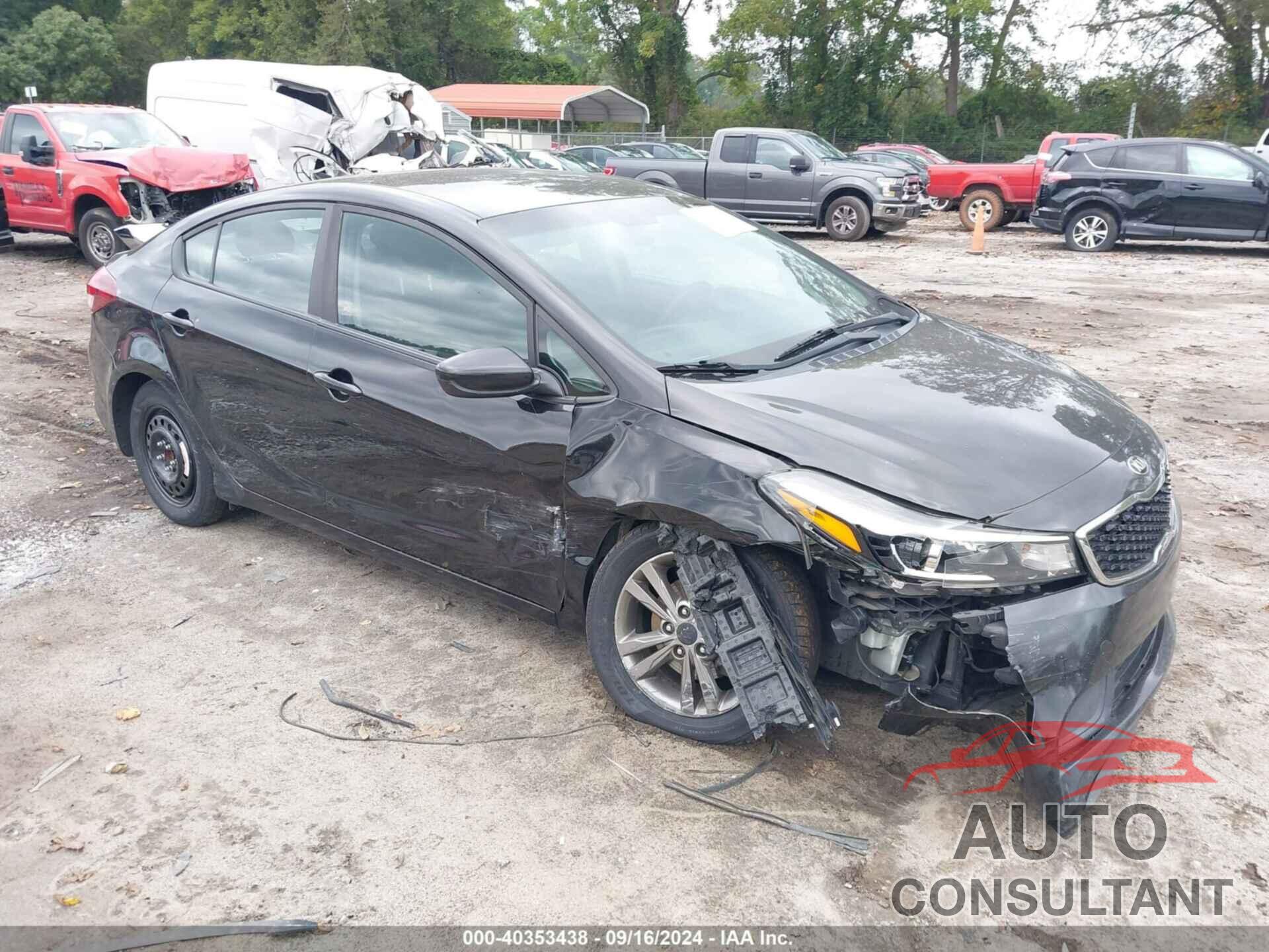 KIA FORTE 2017 - 3KPFK4A71HE017481