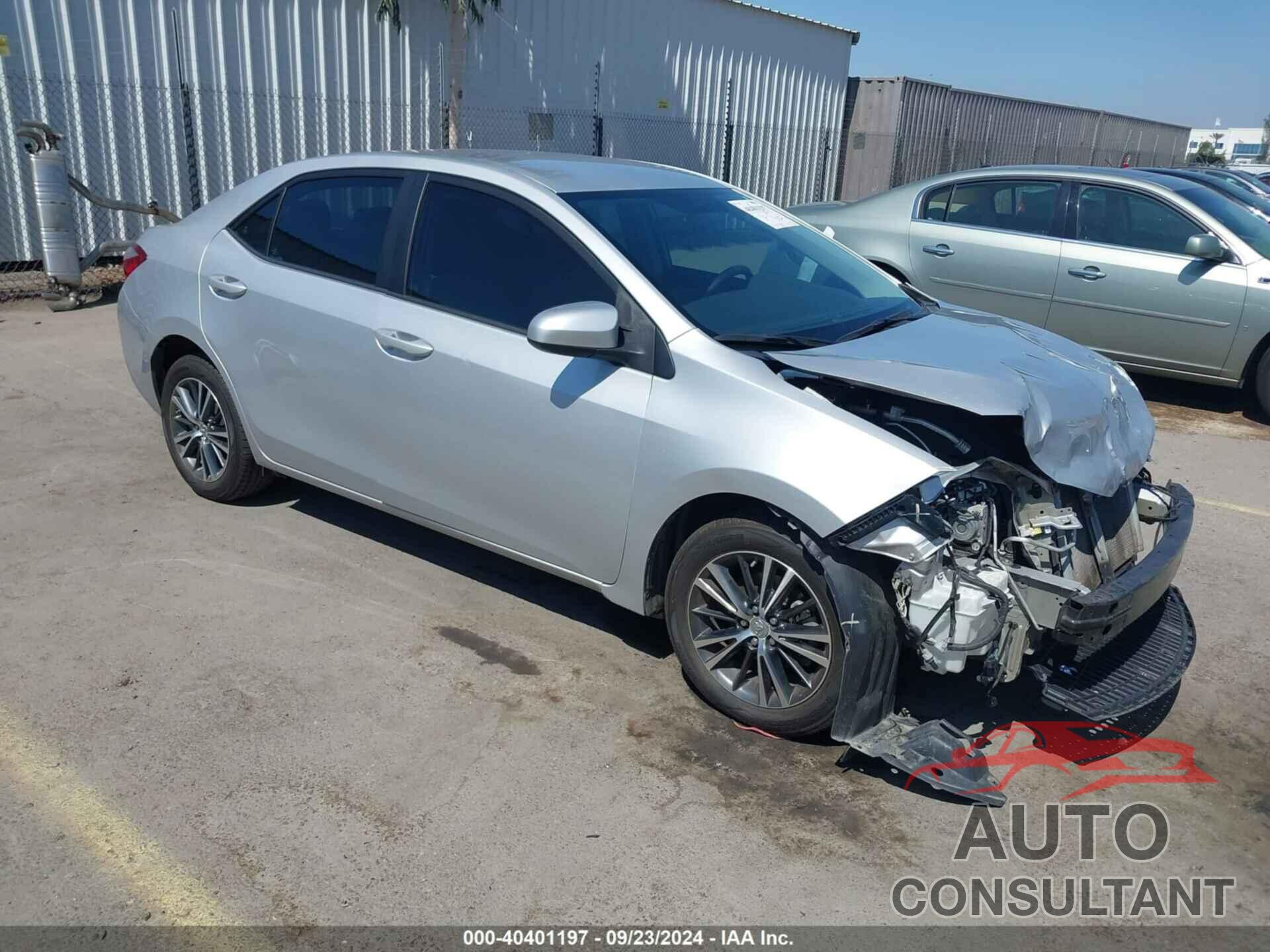 TOYOTA COROLLA 2016 - 5YFBURHE1GP424658